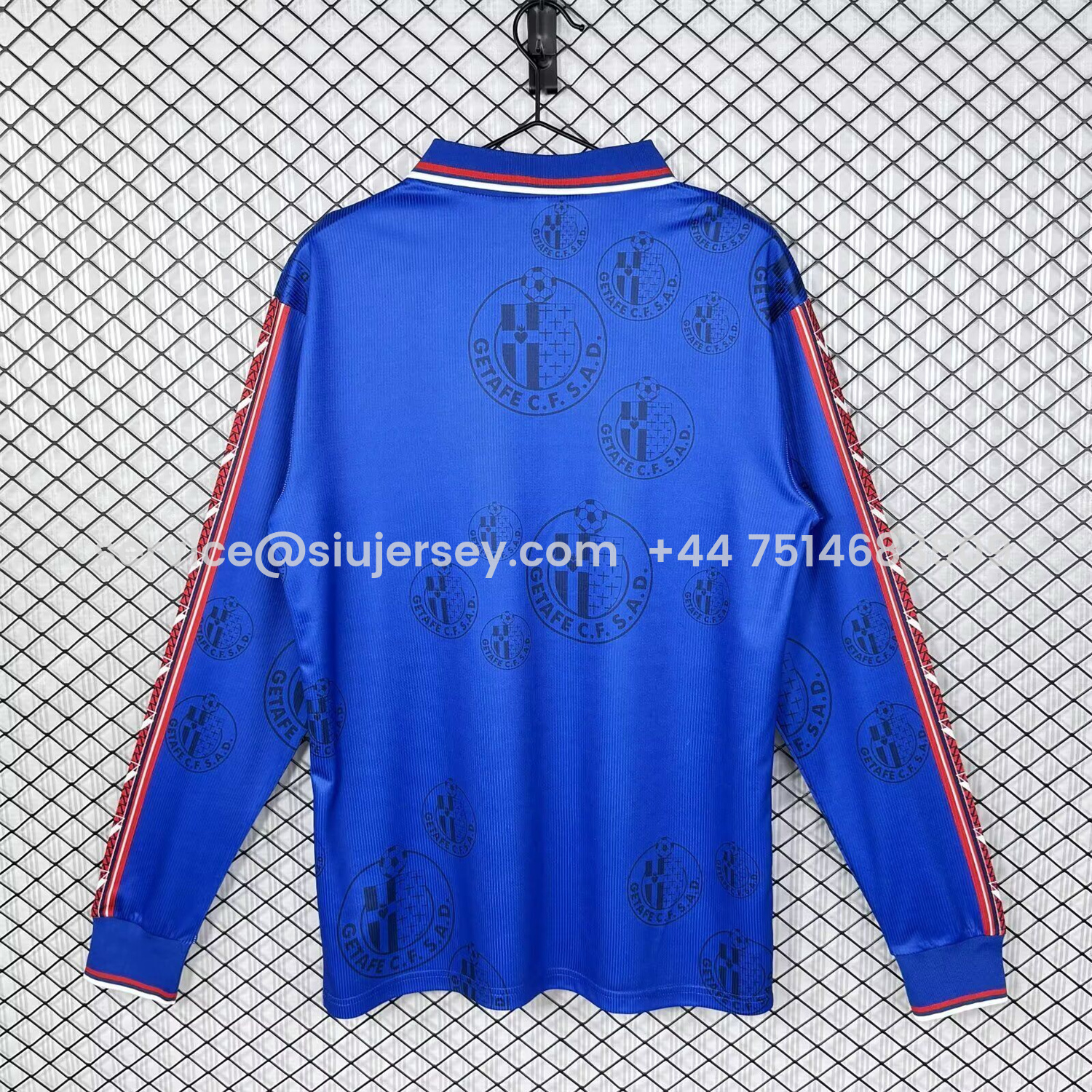 SIUjerseys-Retro Getafe 1998-99 Home Long Sleeves Jersey