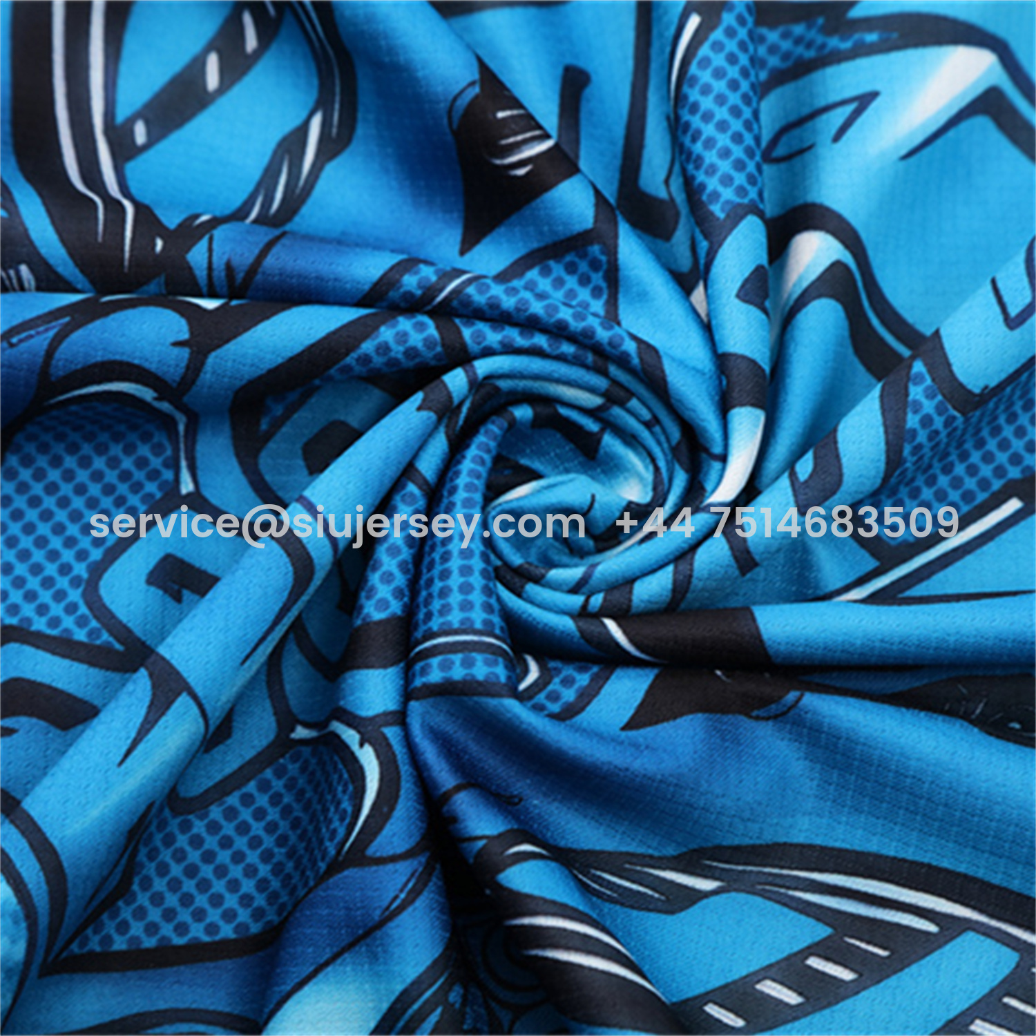 SIUjerseys-Napoli 25-26 Short-Sleeve Training Set - Blue Mecha Top & Black Shorts
