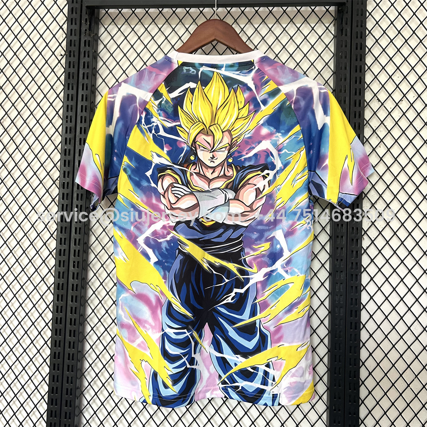 SIUjerseys-Japan 25-26 Blonde Super Saiyan Special Jersey - Fans Version
