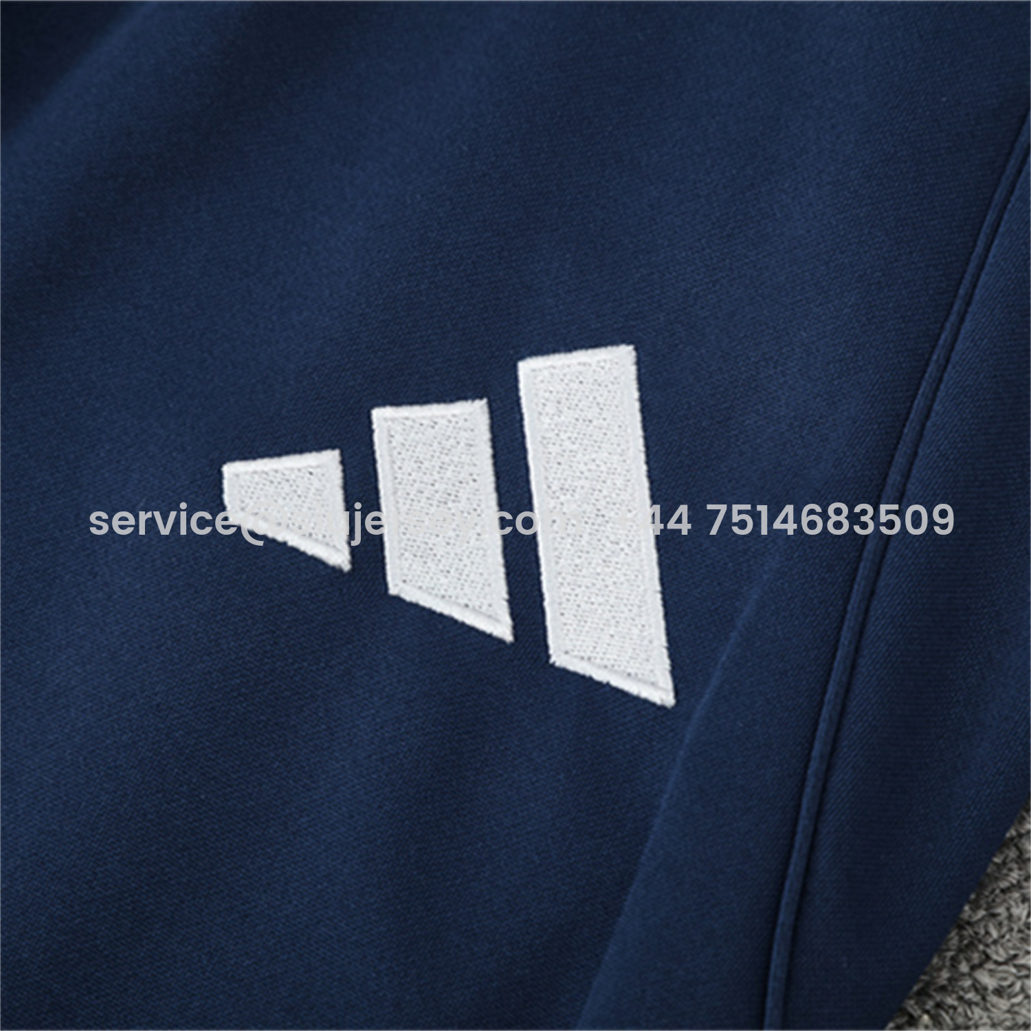 SIUjerseys-Arsenal 25-26 Long Sleeve Training Set - Royal Blue Top & Royal Blue Pants