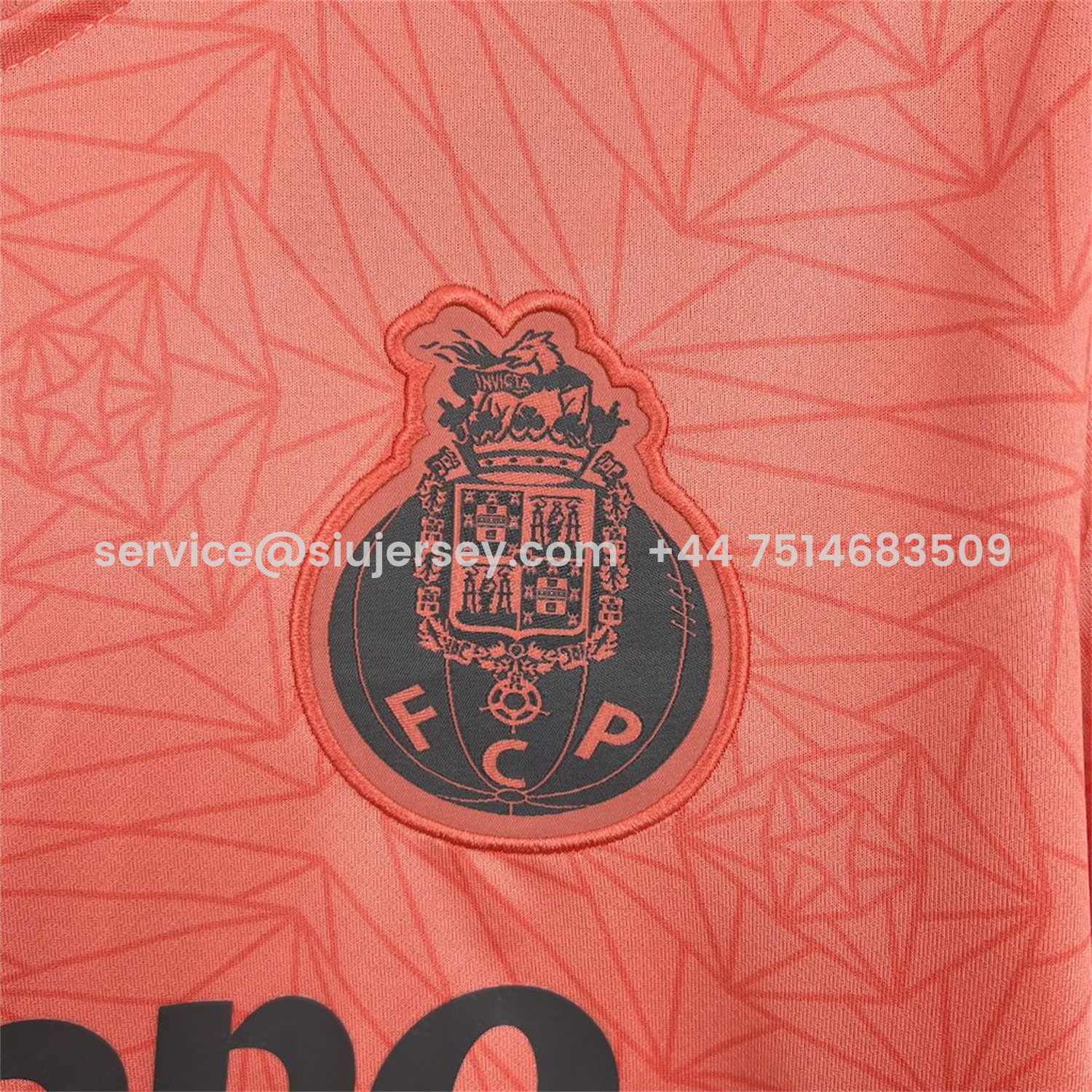 SIUjerseys-Porto 25-26 Away Orange Jersey - Fans Version