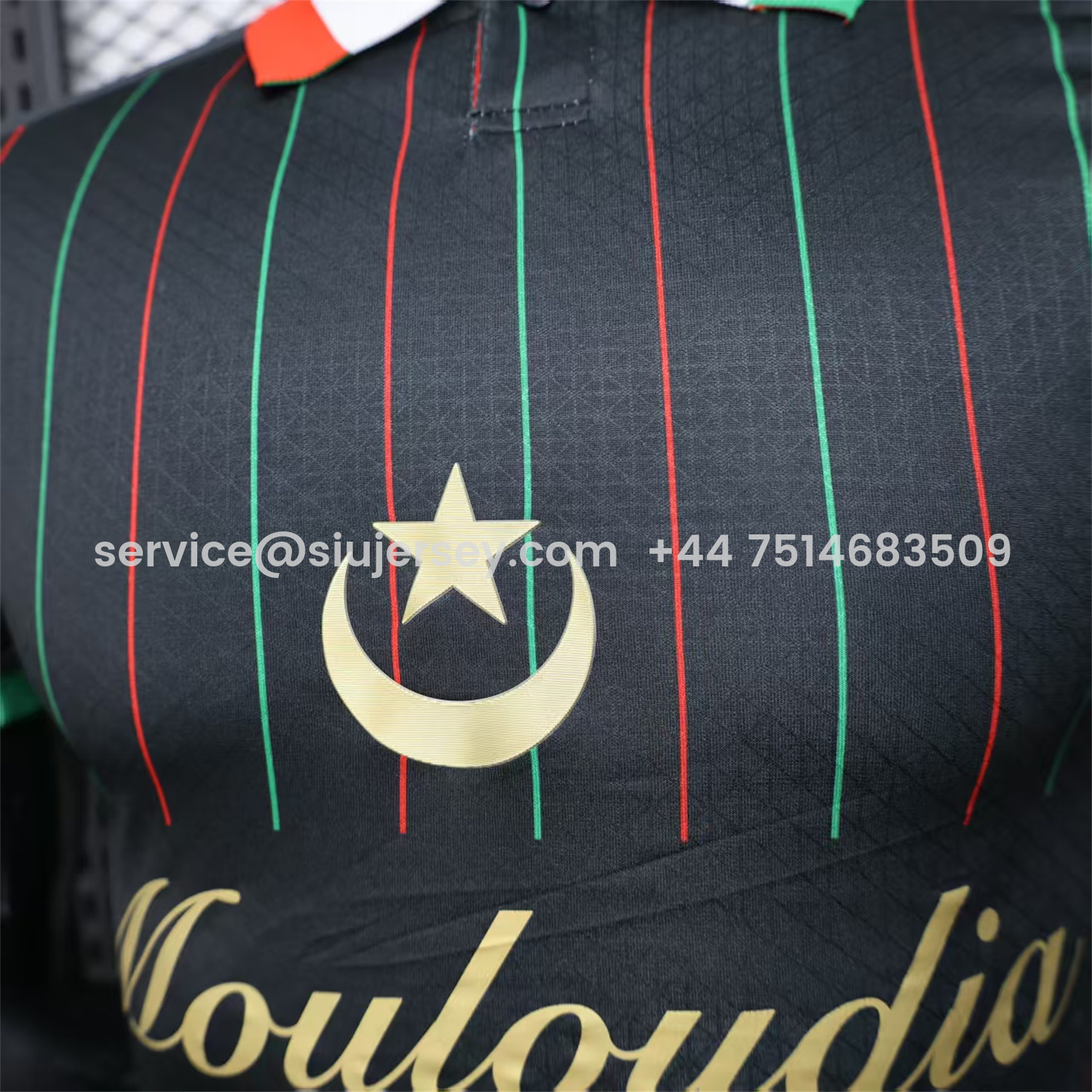 SIUjerseys-Club Deportivo Palestino Palestine 25-26 Black Special Jersey - Player Version