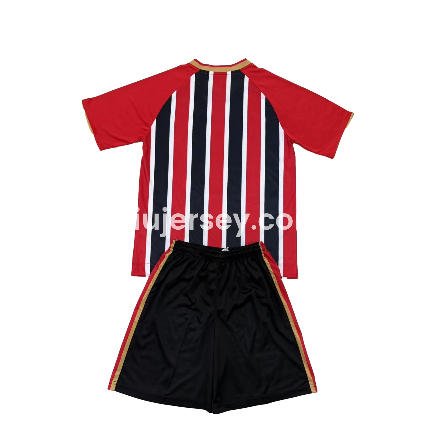 SIUjerseys-Sao Paulo 25-26 Away Unsponsored Kids Kit