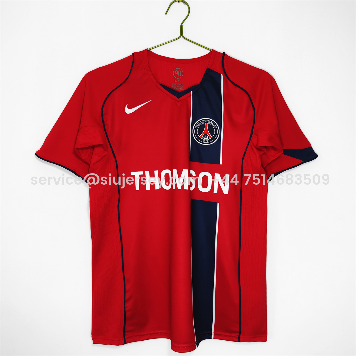 SIUjerseys-Retro Paris Saint-Germain PSG 2004-05 Away Jersey