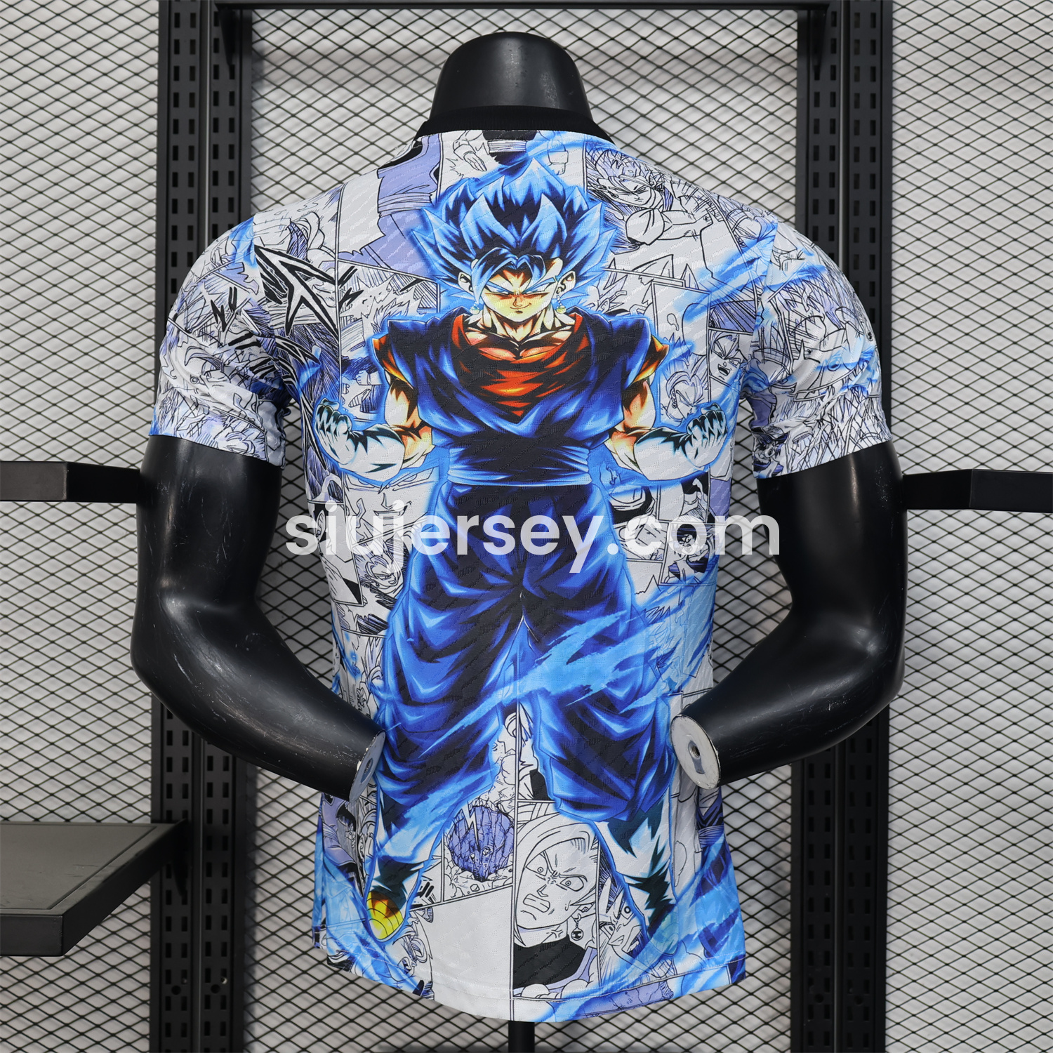 SIUjerseys-Japan 25-26 Blue Super Saiyan God Special Edition Jersey - Player Version