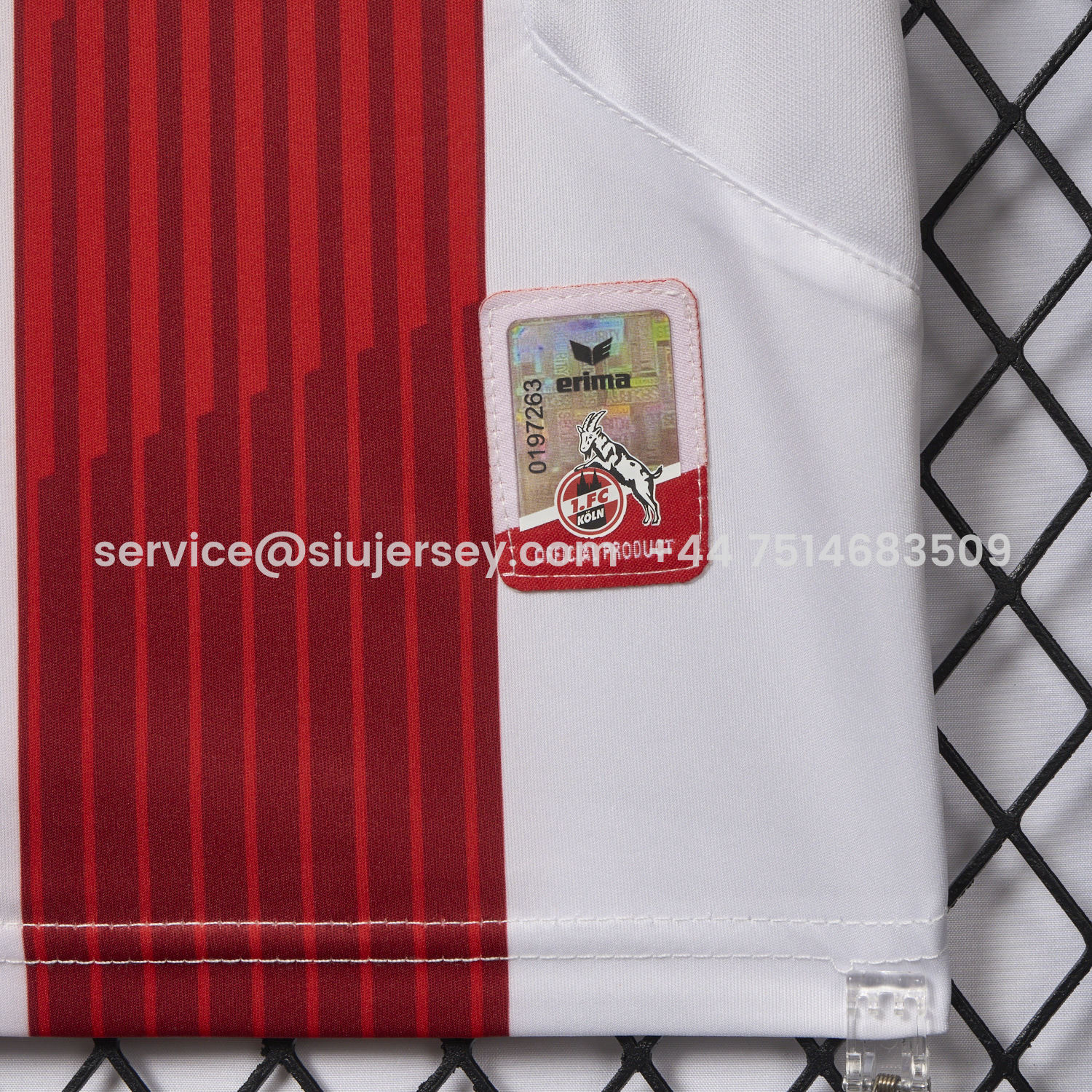 SIUjerseys-Retro 1. FC Köln 2017-18 Home Jersey