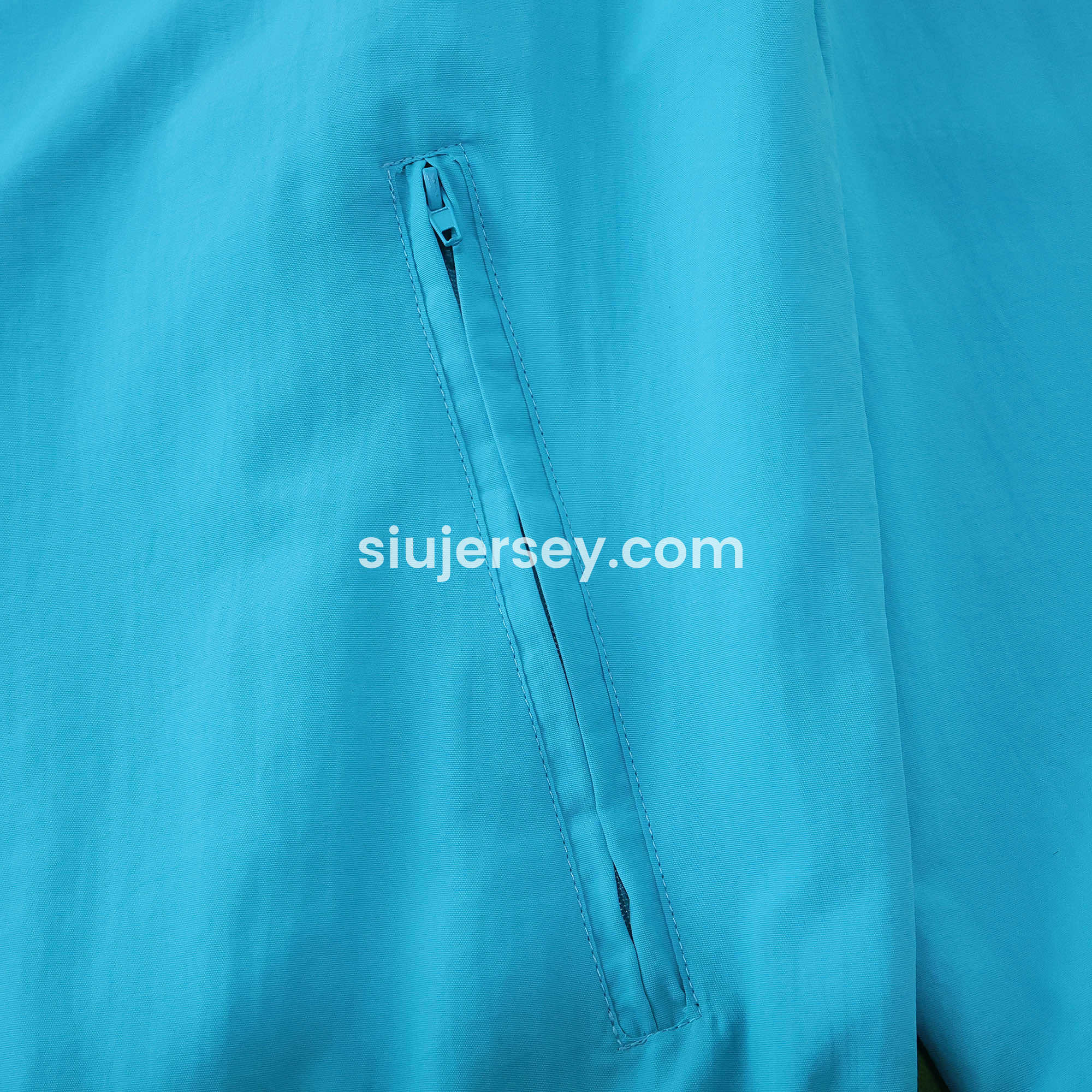 SIUjerseys-Retro England 1992 Double Sided Reversible Windbreaker - Blue & Green