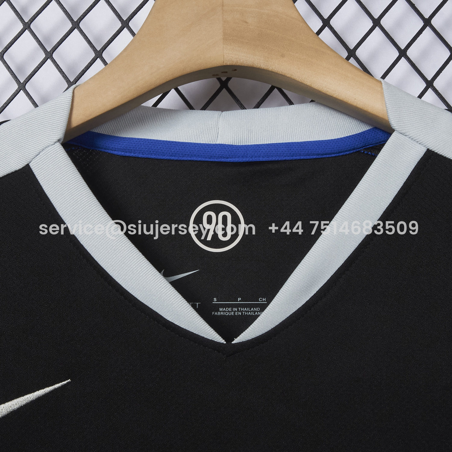 SIUjerseys-C.H.E.L.S.E.A 25-26 Third Unsponsored Black Jersey - Fans Version