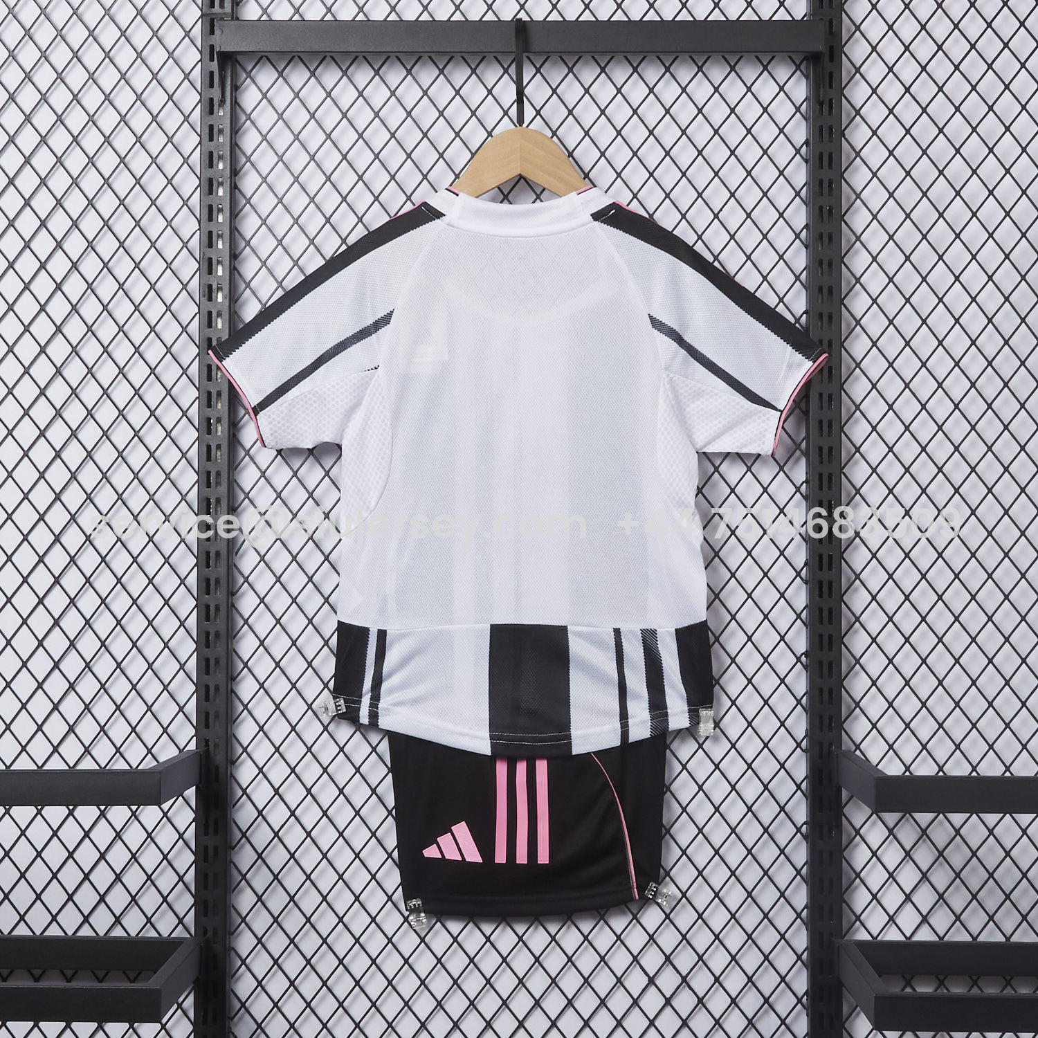 SIUjerseys-Juventus 25-26 Home Kids Kit - Player Version