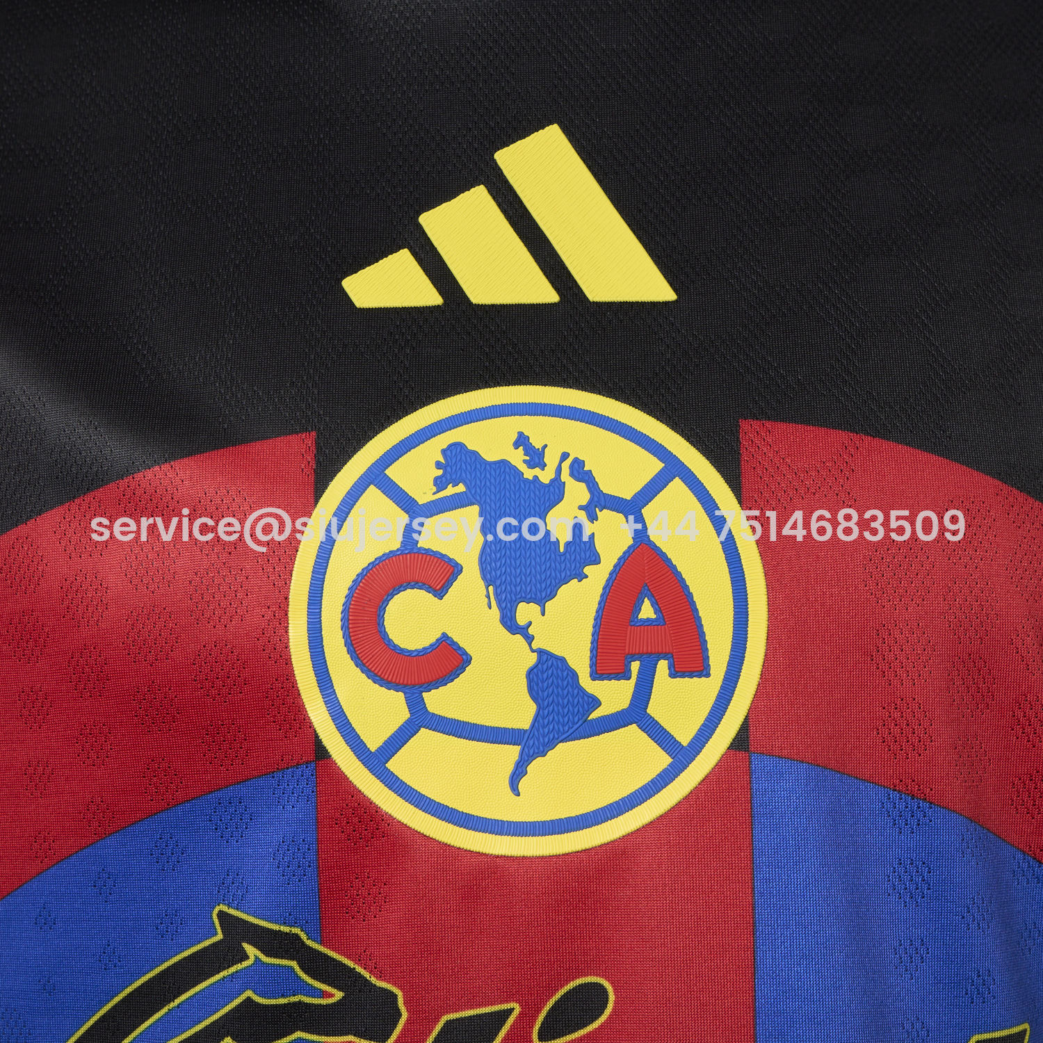 SIUjerseys-Club América 25-26 Home Yellow Jersey - Player Version