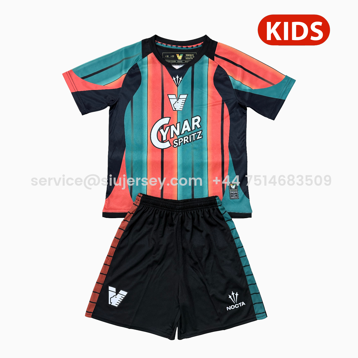 SIUjerseys-Venezia FC 25-26 Third Kids Kit