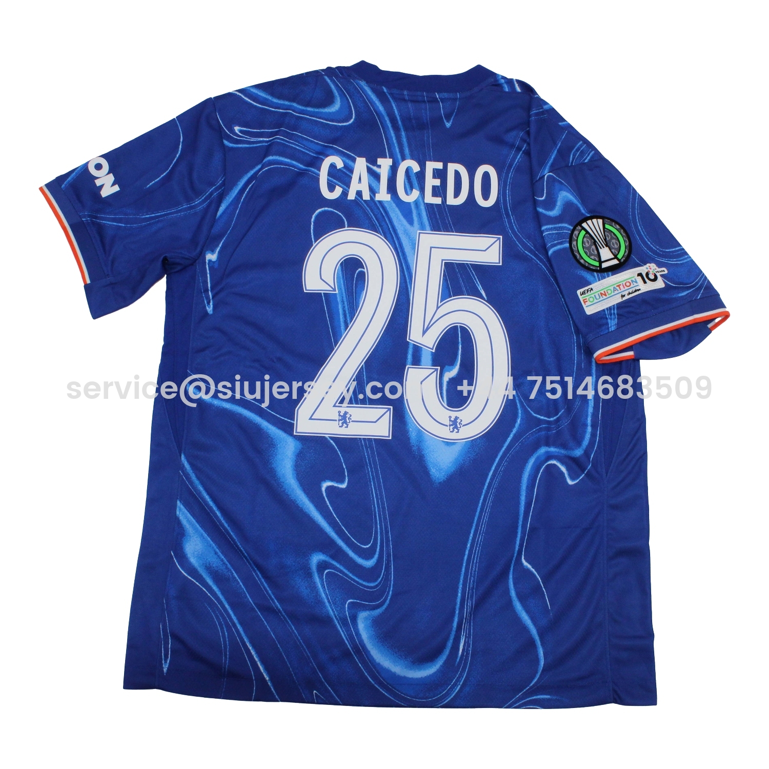 SIUjerseys-C.H.E.L.S.E.A 24-25 Conference League Final Home Jersey - Fans Version