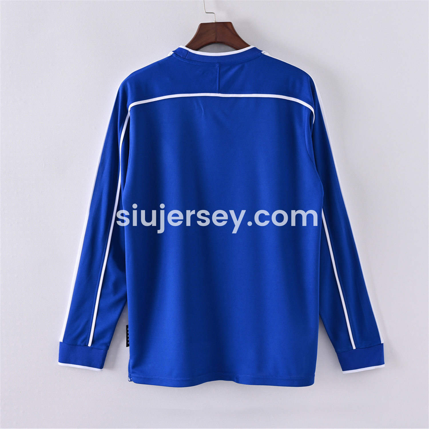 SIUjerseys-Retro Brazil 1998 Away Long Sleeves Jersey