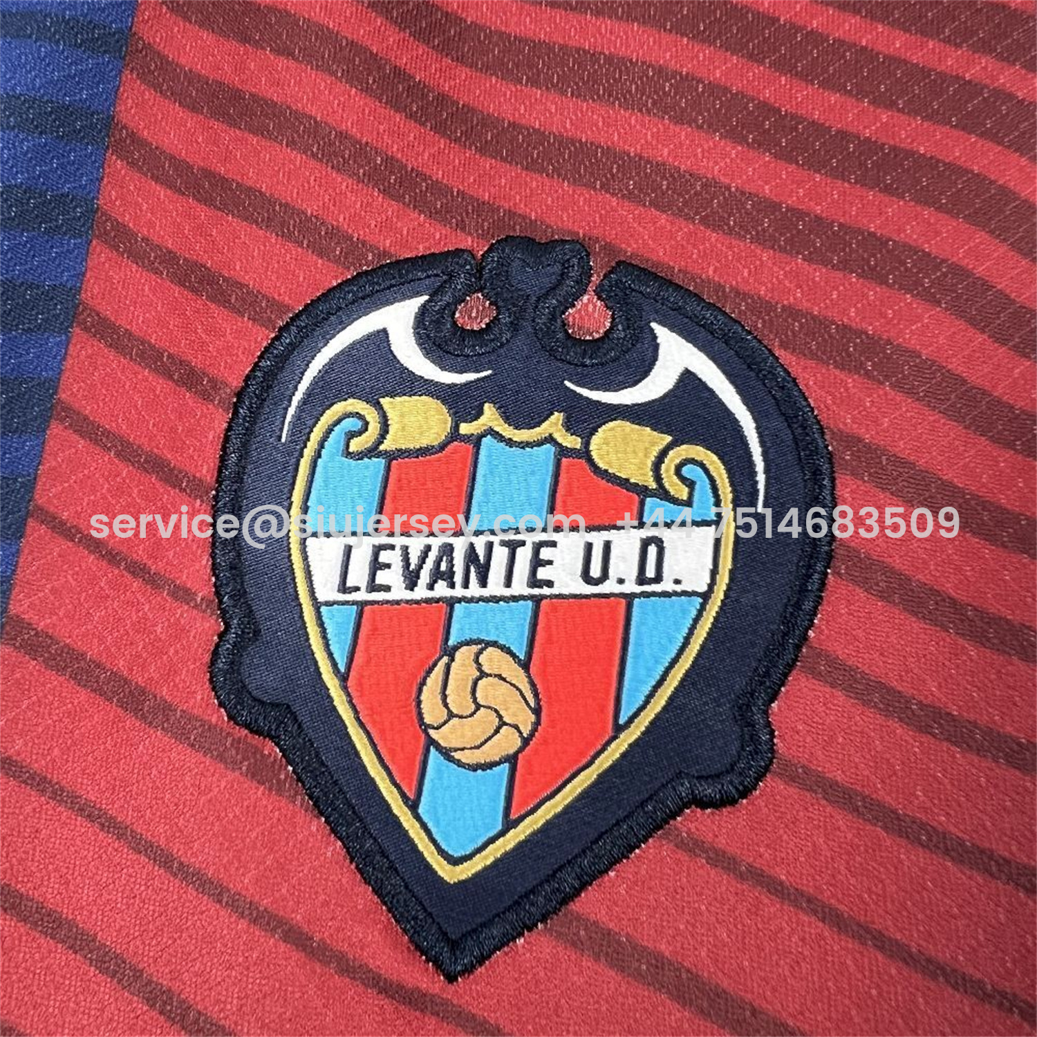 SIUjerseys-Levante UD 25-26 Home Jersey - Fans Version