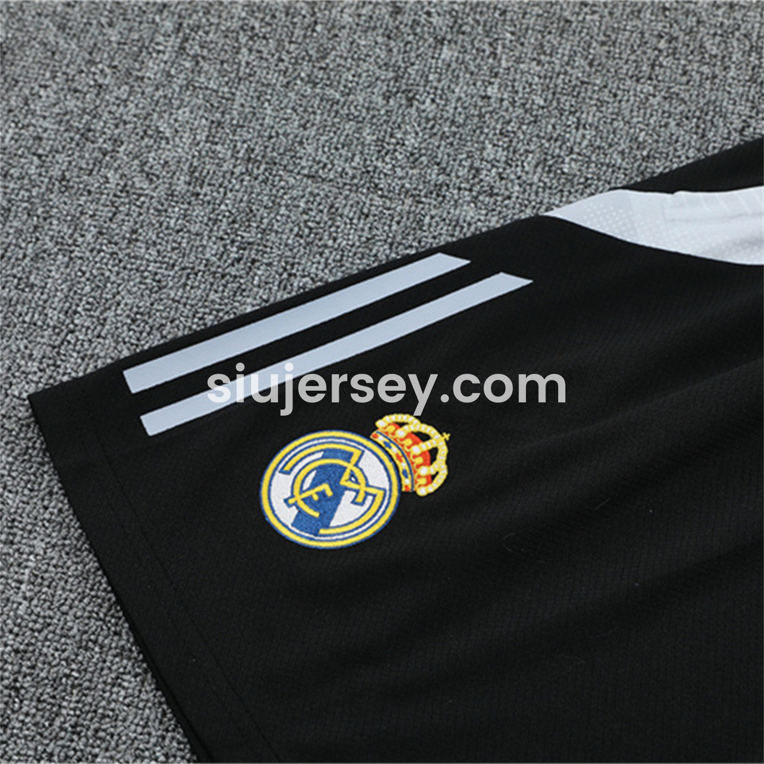 SIUjerseys-Real Madrid 24-25 Pre-Match Kids Short-Sleeve Training Set - Camouflage