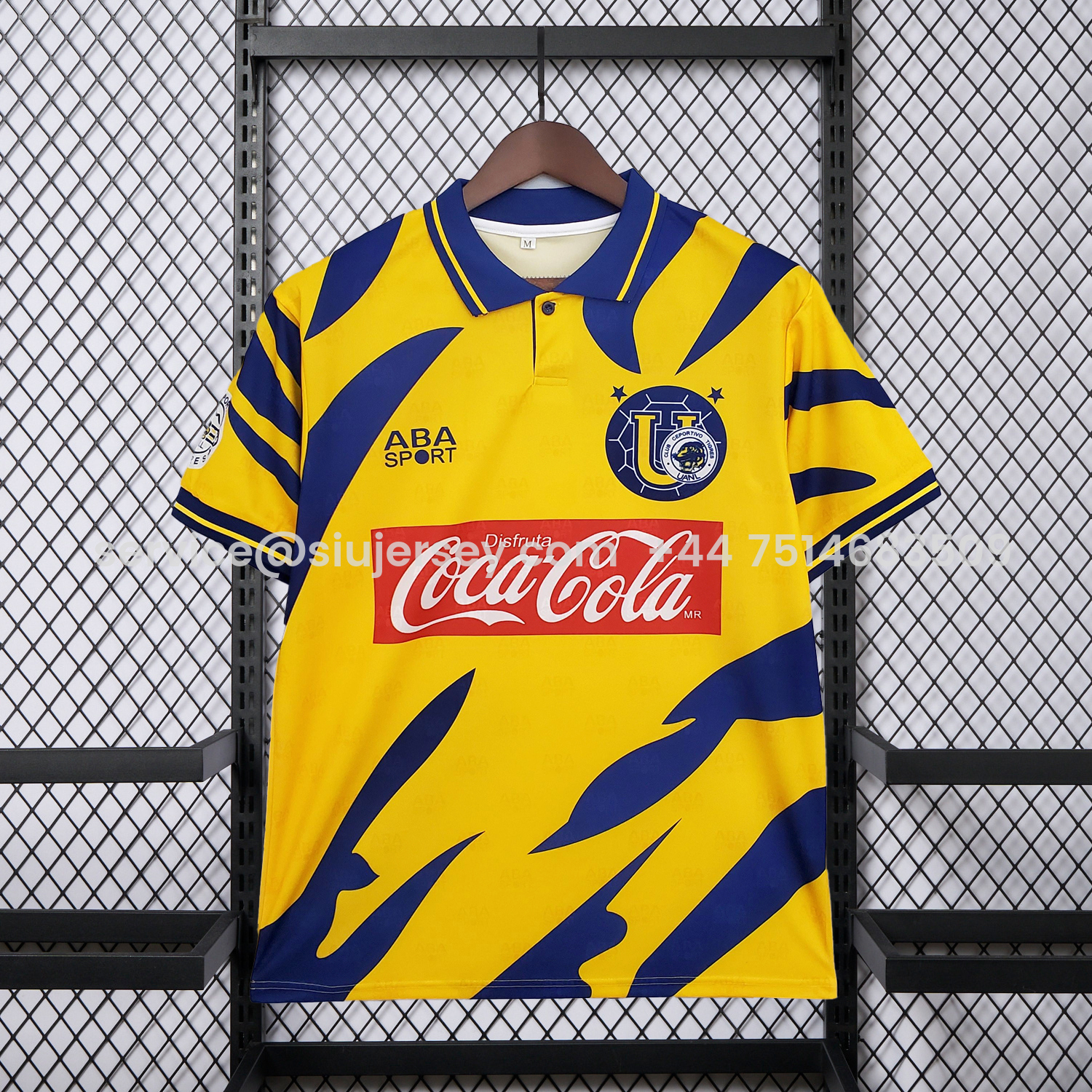 SIUjerseys-Retro Tigres UANL 1996-97 Home Jersey