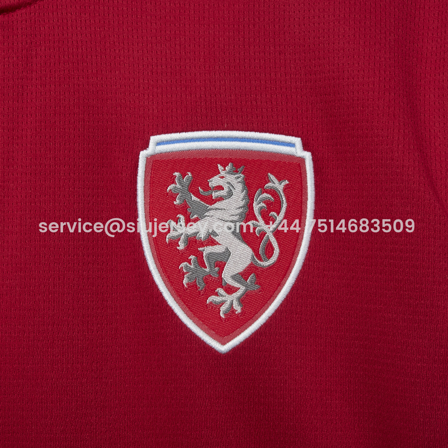 SIUjerseys-Czech Republic 2026 Home Jersey - Fans Version