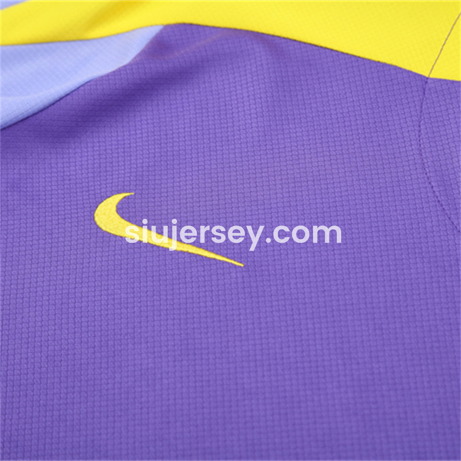 SIUjerseys-Atletico Madrid 25-26 Kids Short-Sleeve Training Set - Purple Top & Royal Blue shorts