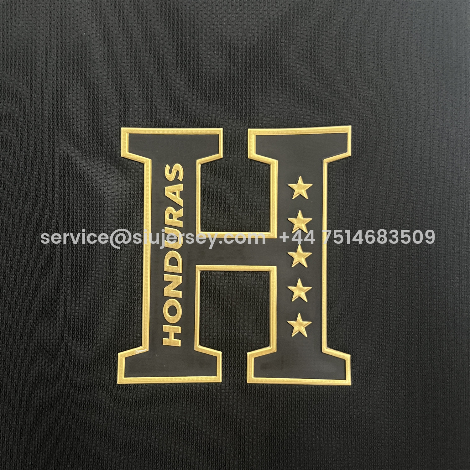 SIUjerseys-Honduras 24-25 Black Special Jersey - Fans Version