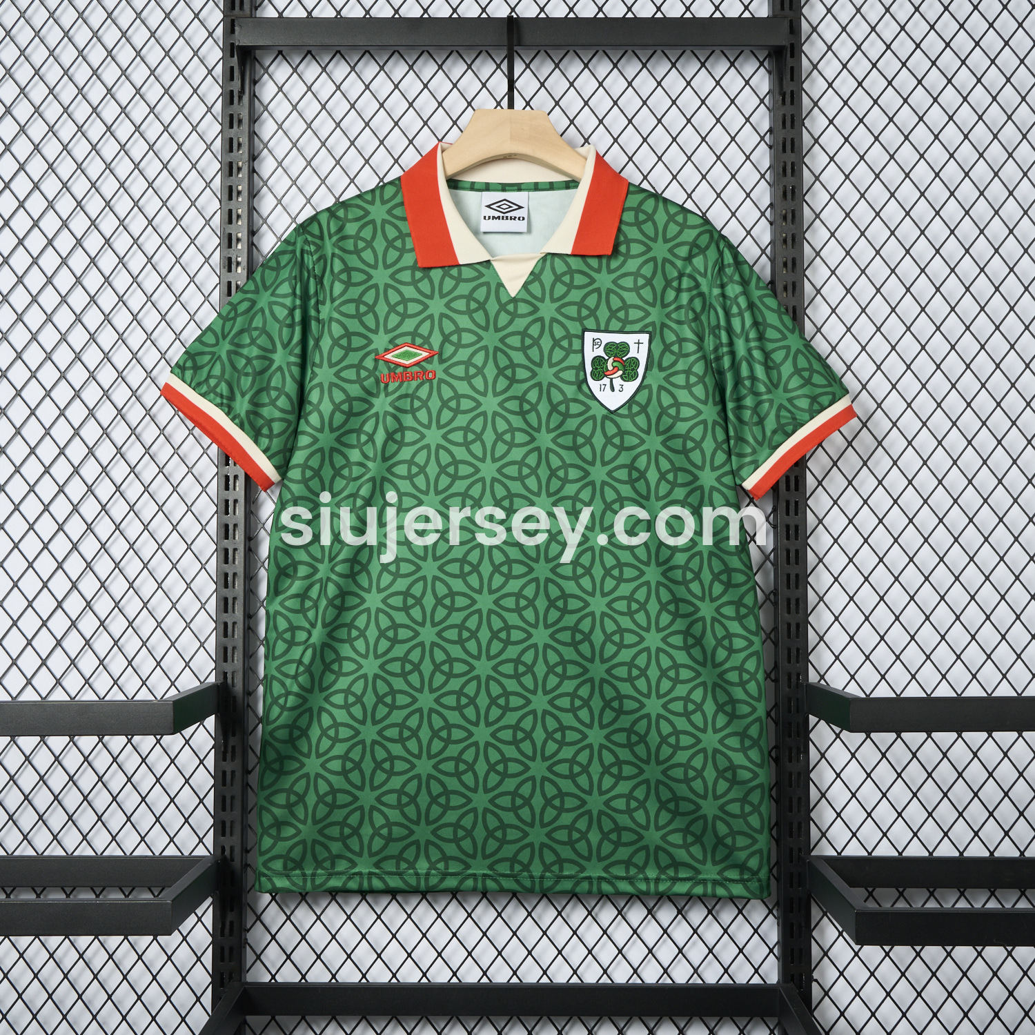 SIUjerseys-Ireland 2025 St. Patrick's Day Green Jersey - Fans Version
