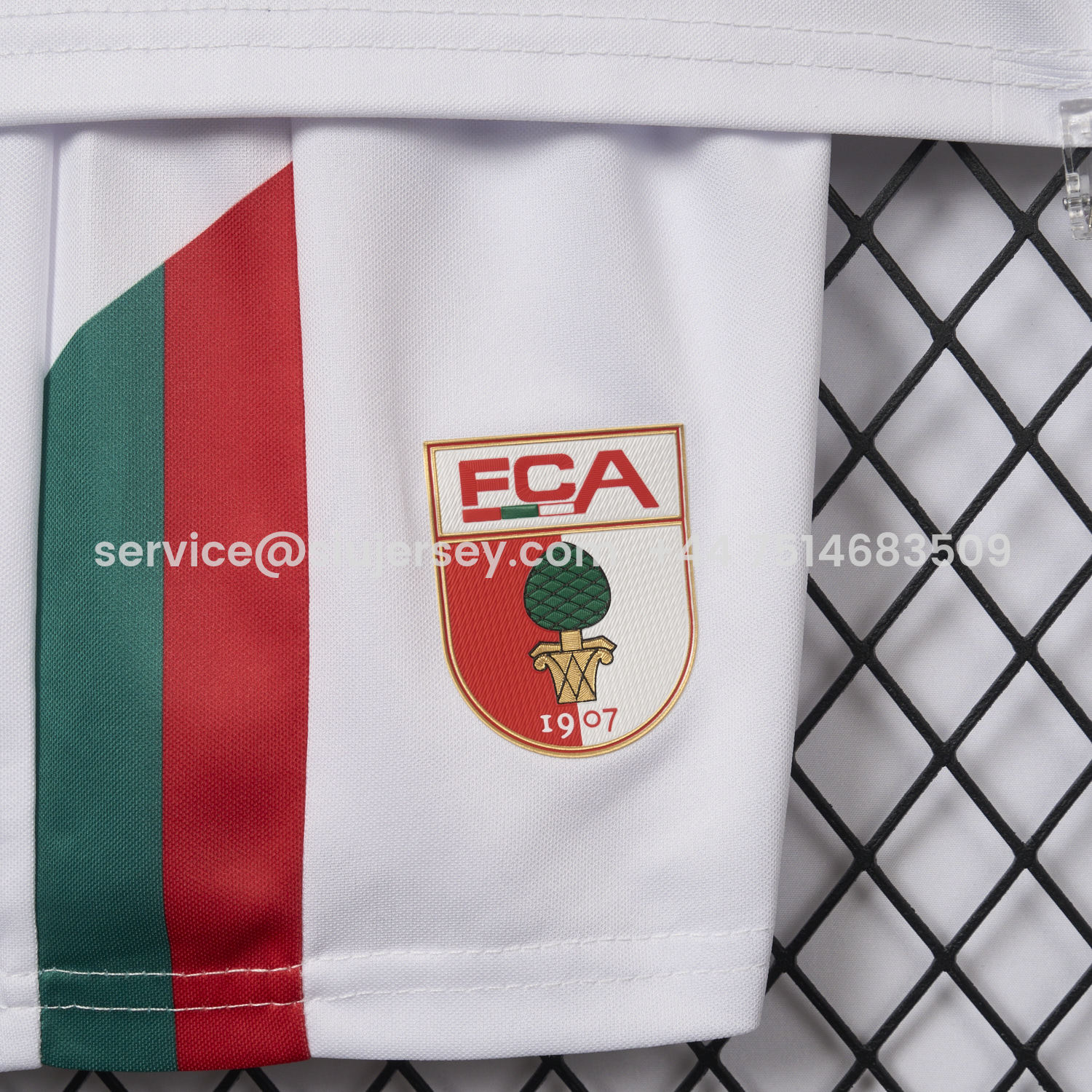 SIUjerseys-Augsburg 25-26 Home Kids Kit