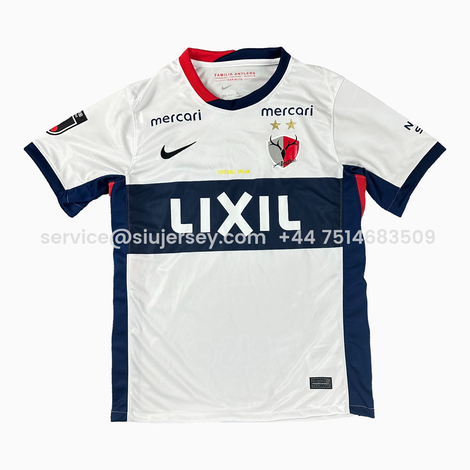 SIUjerseys-Kashima Antlers 25-26 Away Jersey - Fans Version