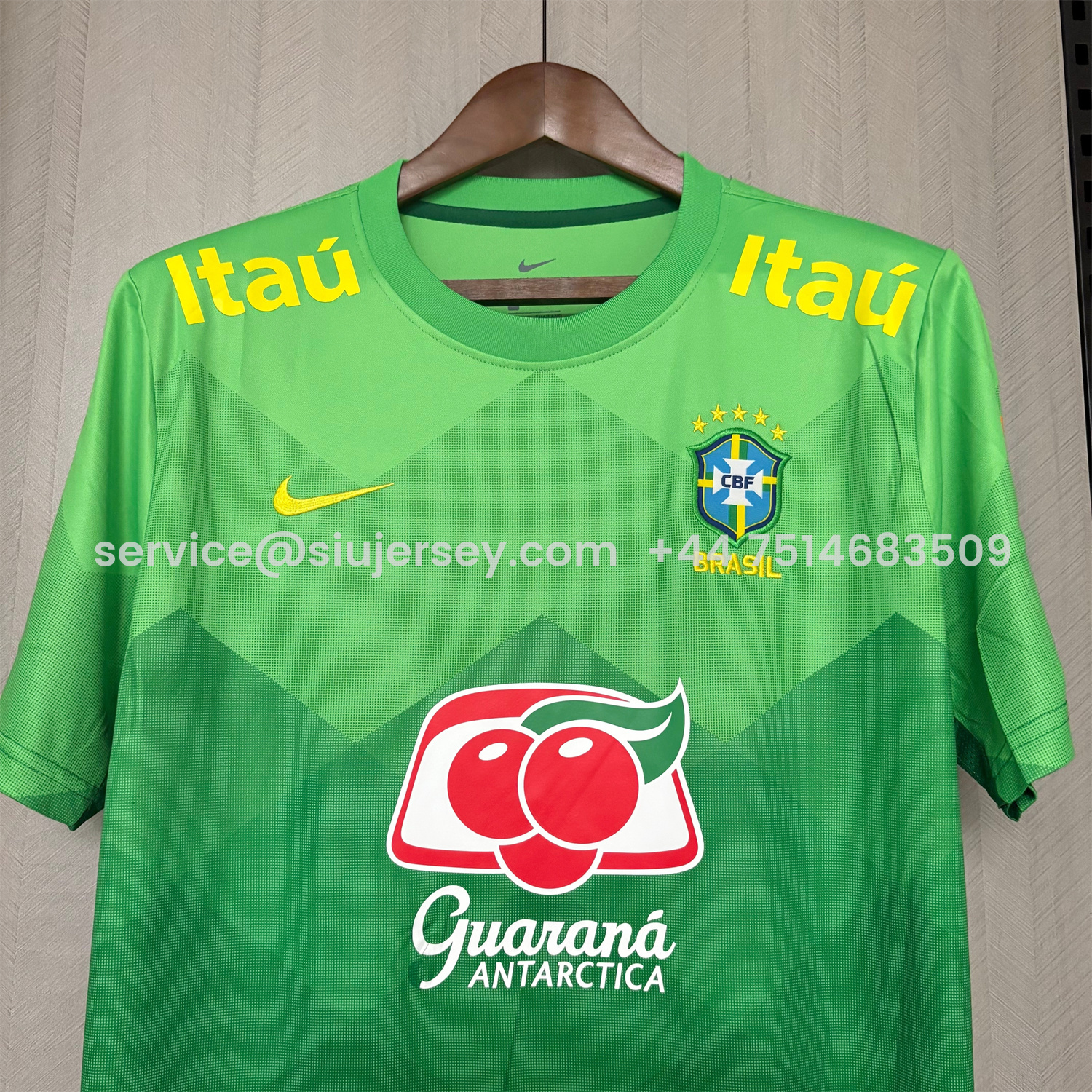SIUjerseys-Retro Brazil 2022 Pre-Match Green Special Jersey
