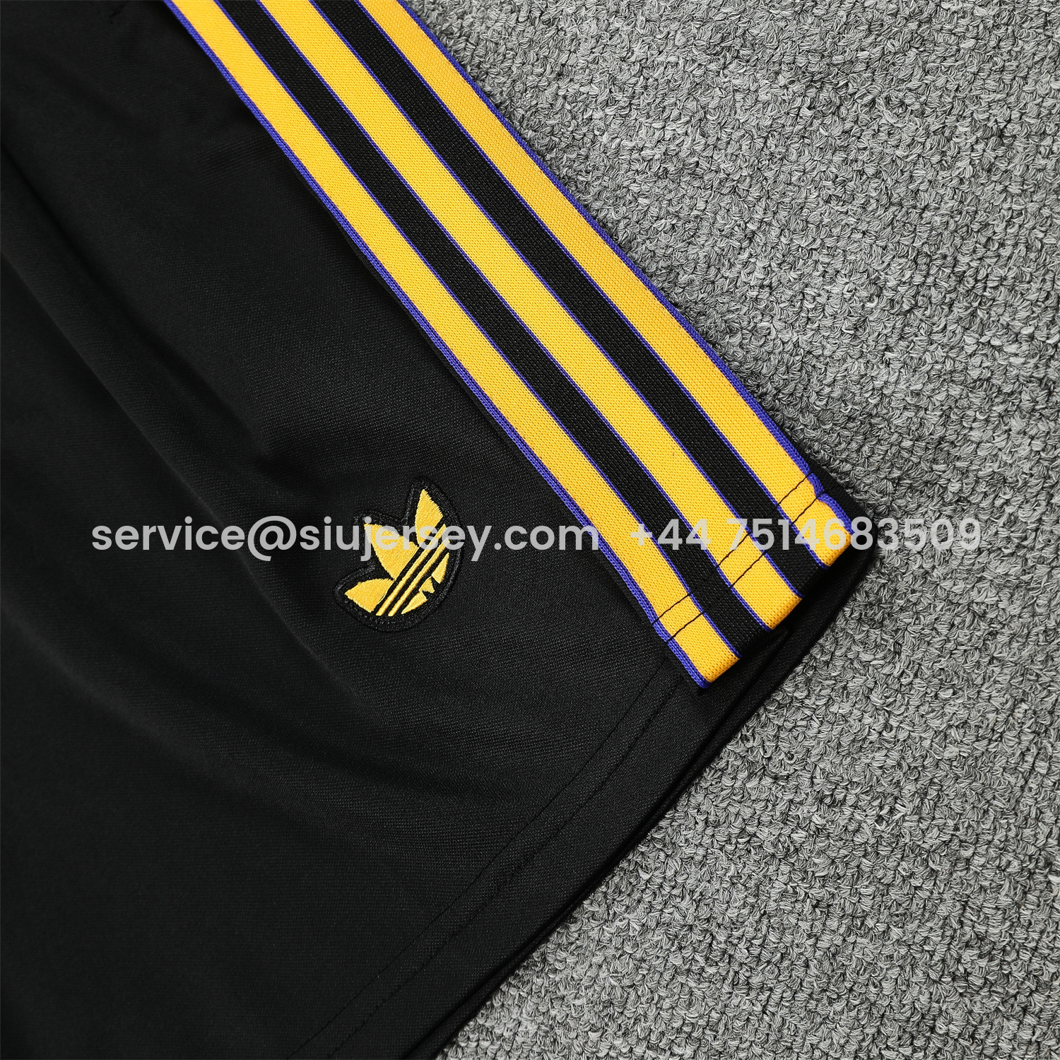 SIUjerseys-Manchester United 25-26 Vest Training Set - Black Top & Black Shorts