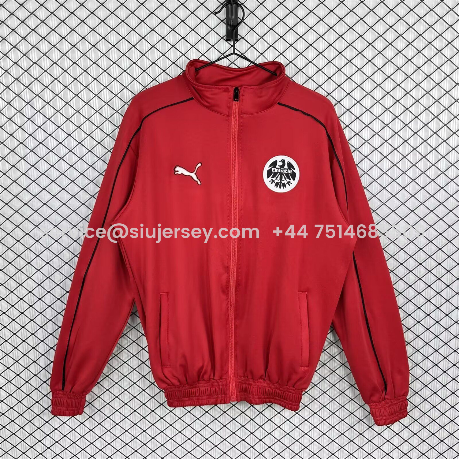 SIUjerseys-Frankfurt 25-26 Training Windbreaker Jacket - Red