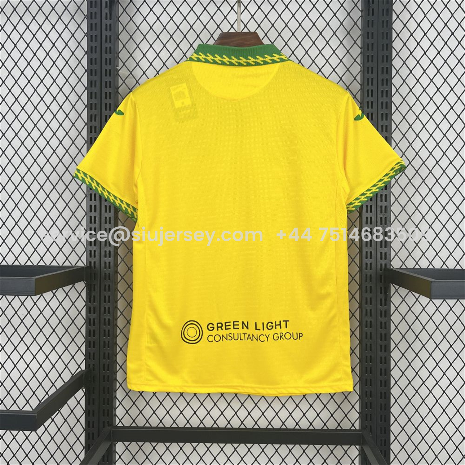 SIUjerseys-Norwich City 25-26 Home Jersey - Fans Version