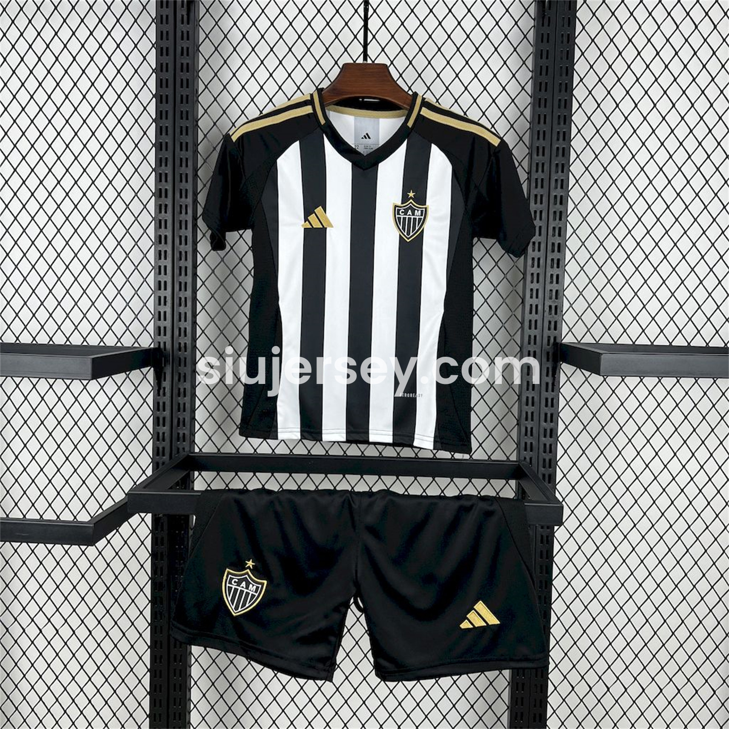 SIUjerseys-Atletico Mineiro 25-26 Home Unsponsored Kids Kit