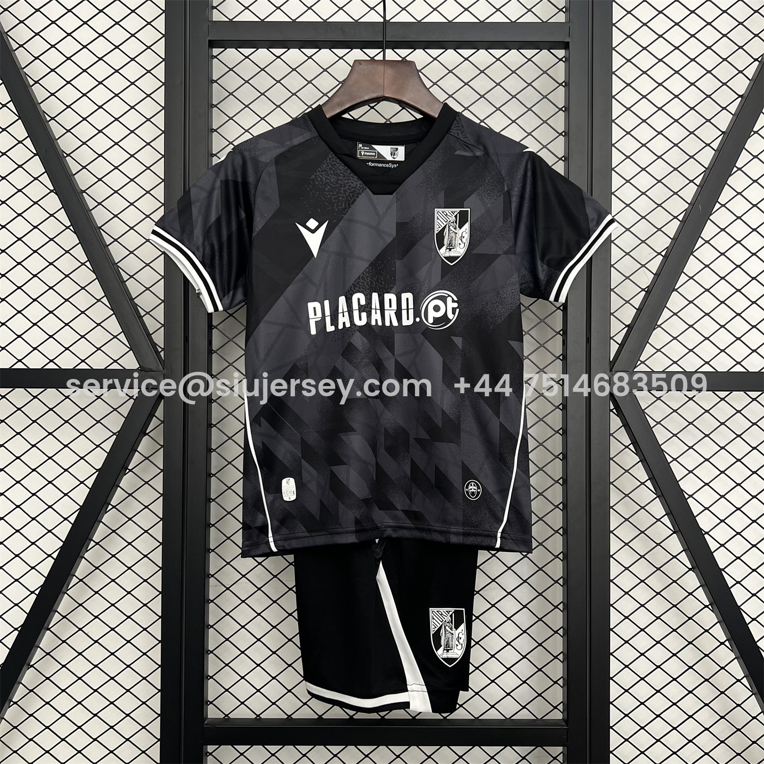 SIUjerseys-Guimarães 25-26 Away Kids Kit