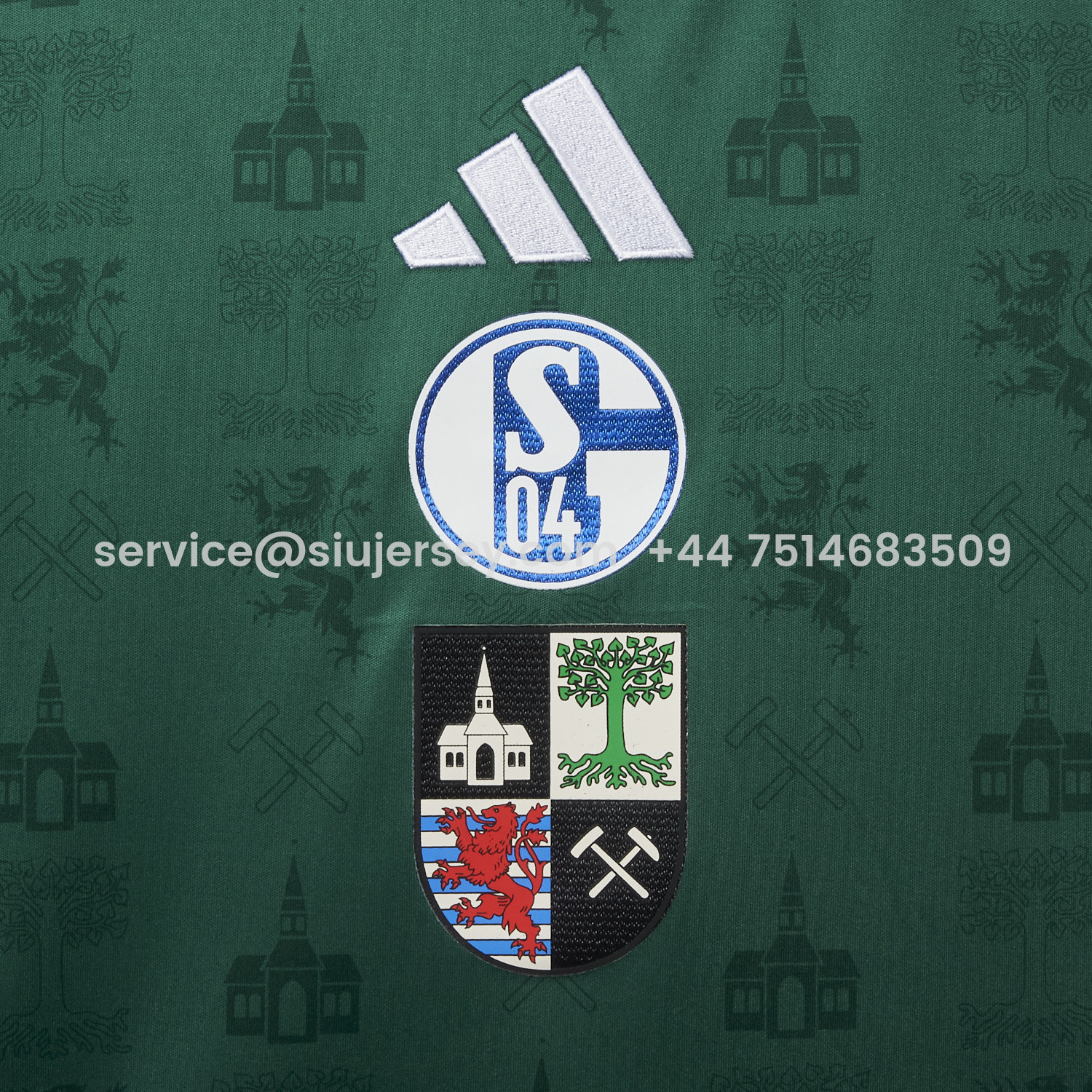 SIUjerseys-Schalke 04 25-26 150 Years of Gelsenkirchen Special Jersey - Fans Version