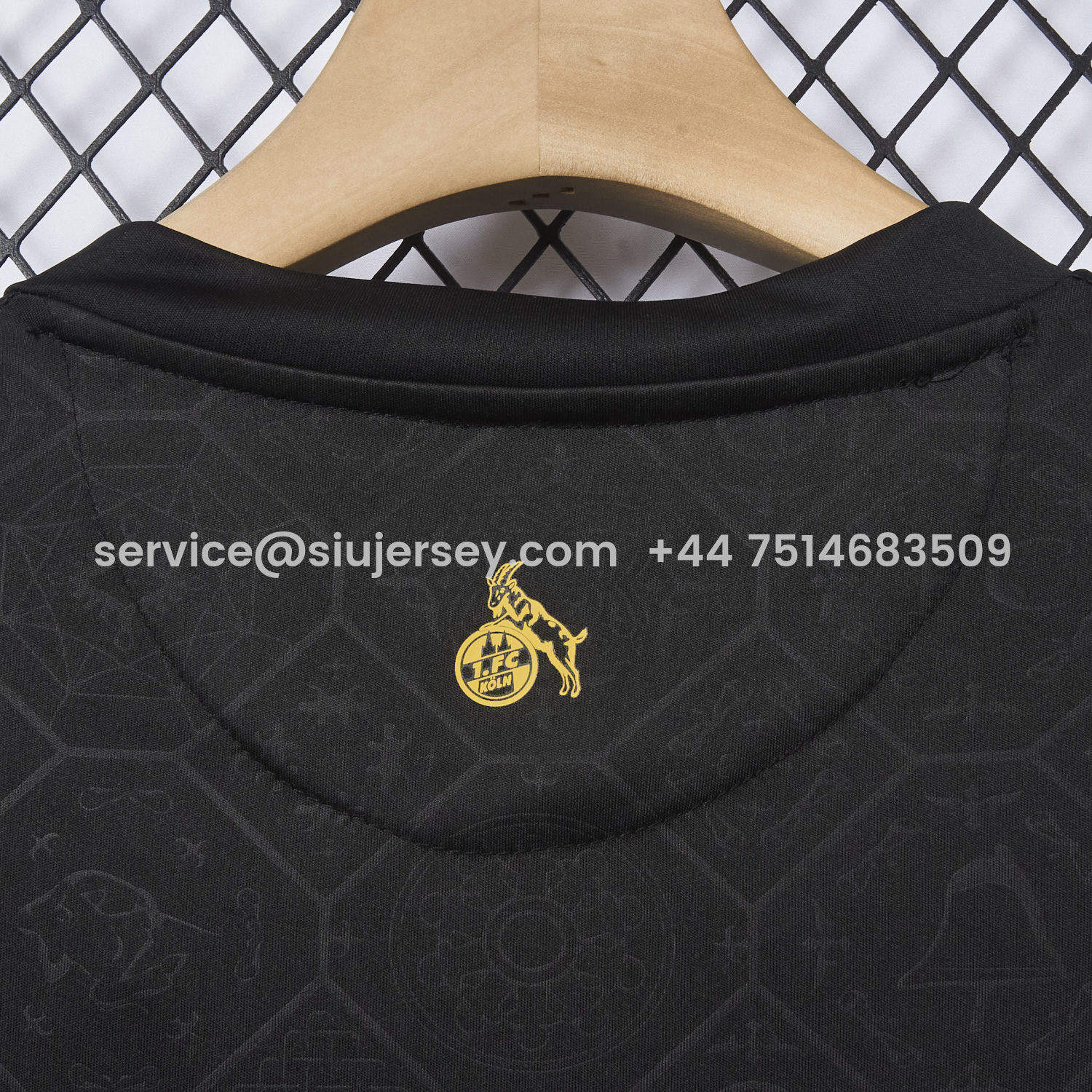 SIUjerseys-Köln 25-26 Third Black Jersey - Fans Version