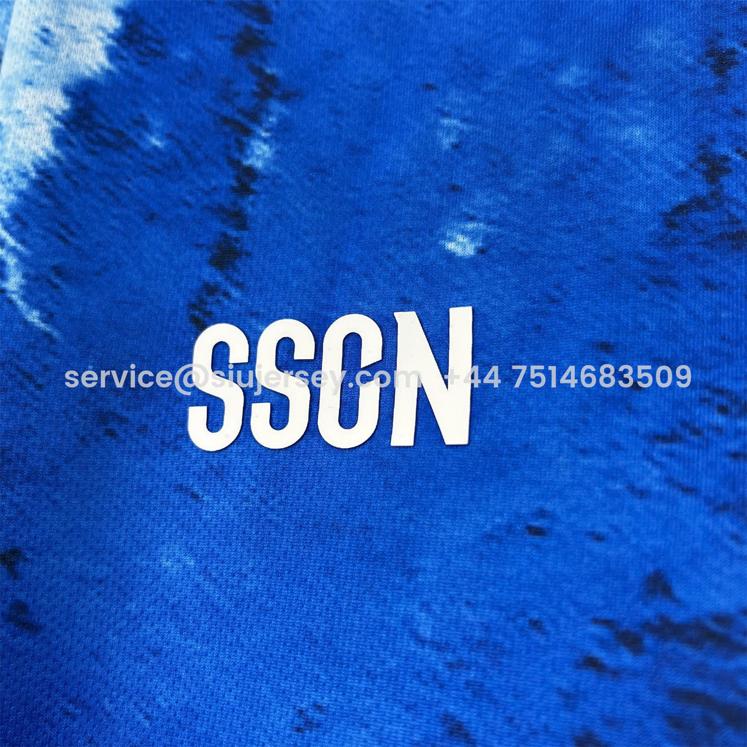 SIUjerseys-Napoli 25-26 Marechiaro Blue Special Jersey - Fans Version