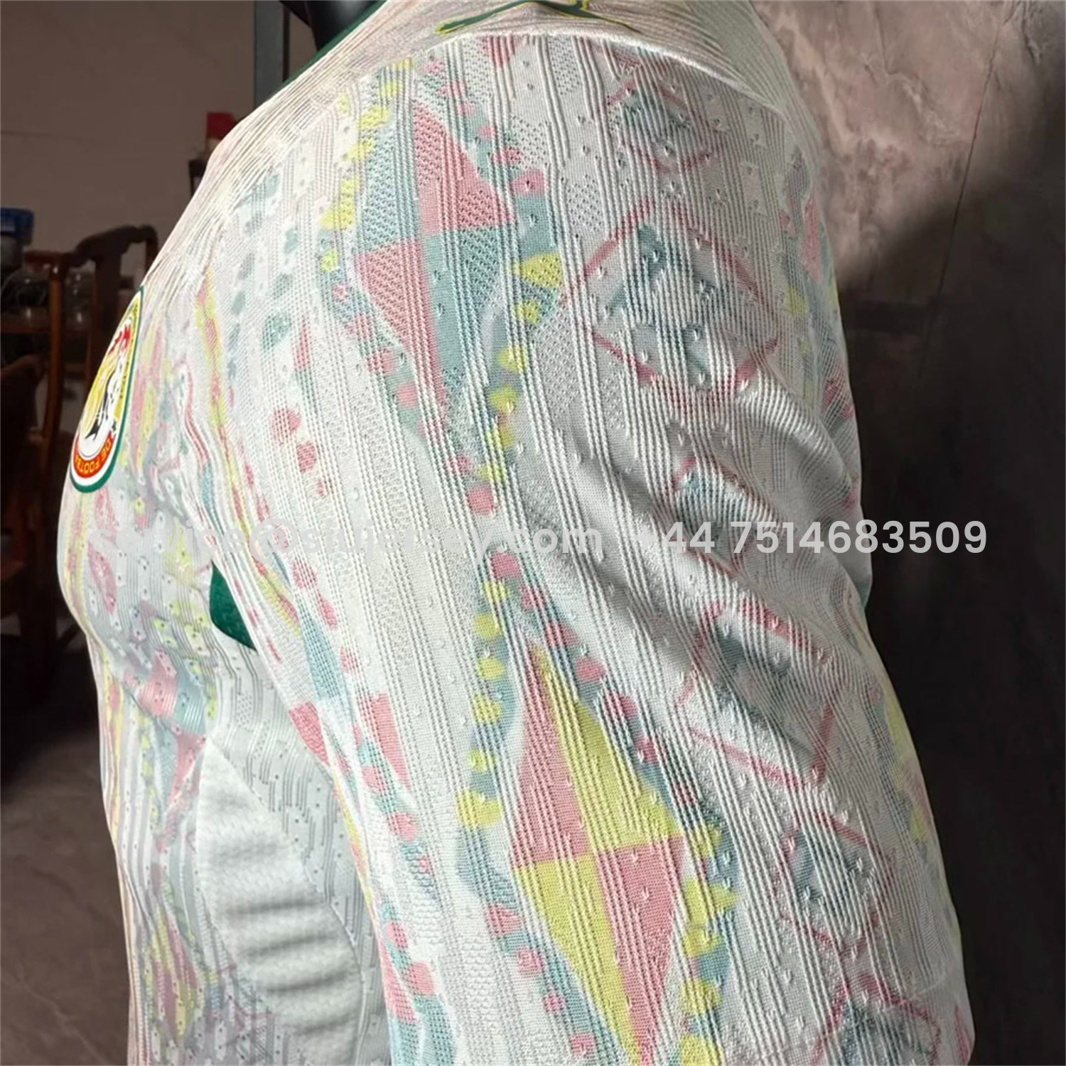 SIUjerseys-Senegal 25-26 Home White Jersey - Player Version