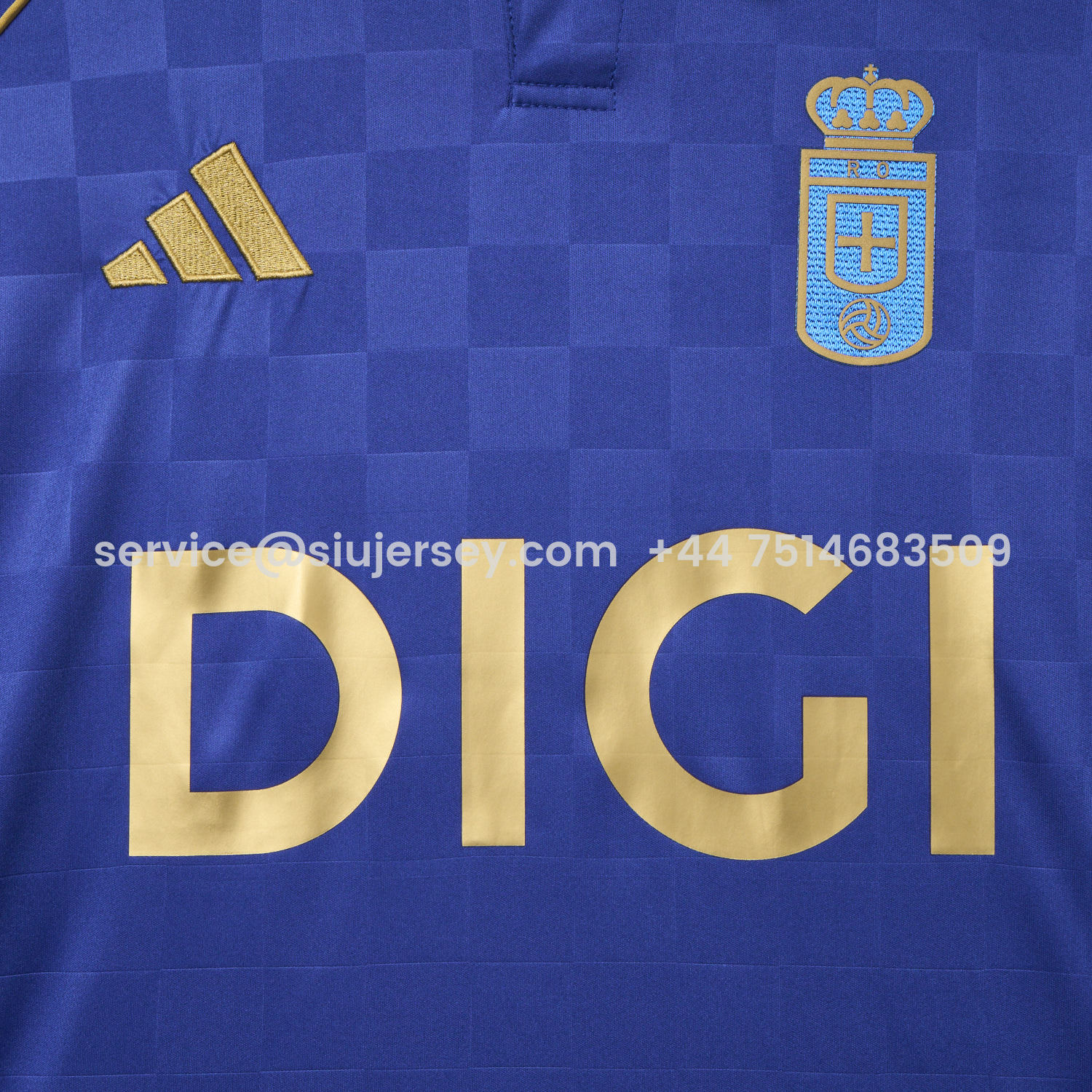 SIUjerseys-Real Oviedo 25-26 Centenary Home Jersey - Fans Version