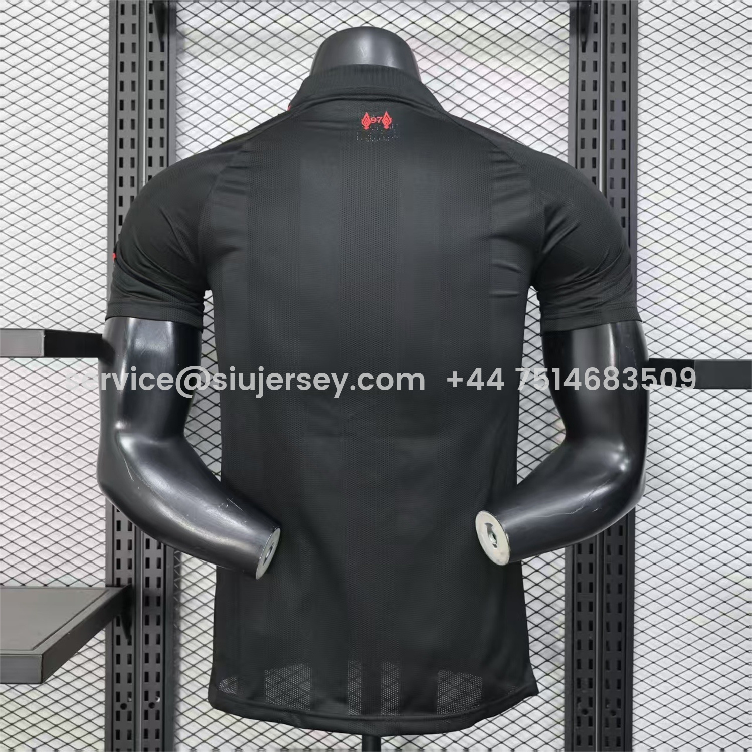 SIUjerseys-Liver.pool 25-26 Black Special Whit Red Sponsor Jersey - Player Version