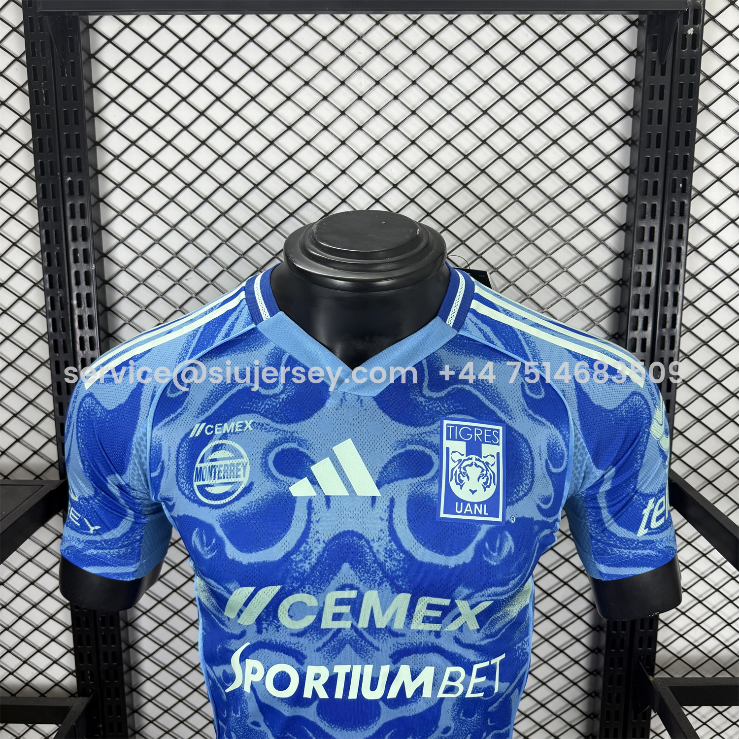 SIUjerseys-Tigres UANL 25-26 Away Jersey With All Sponsors - Player Version