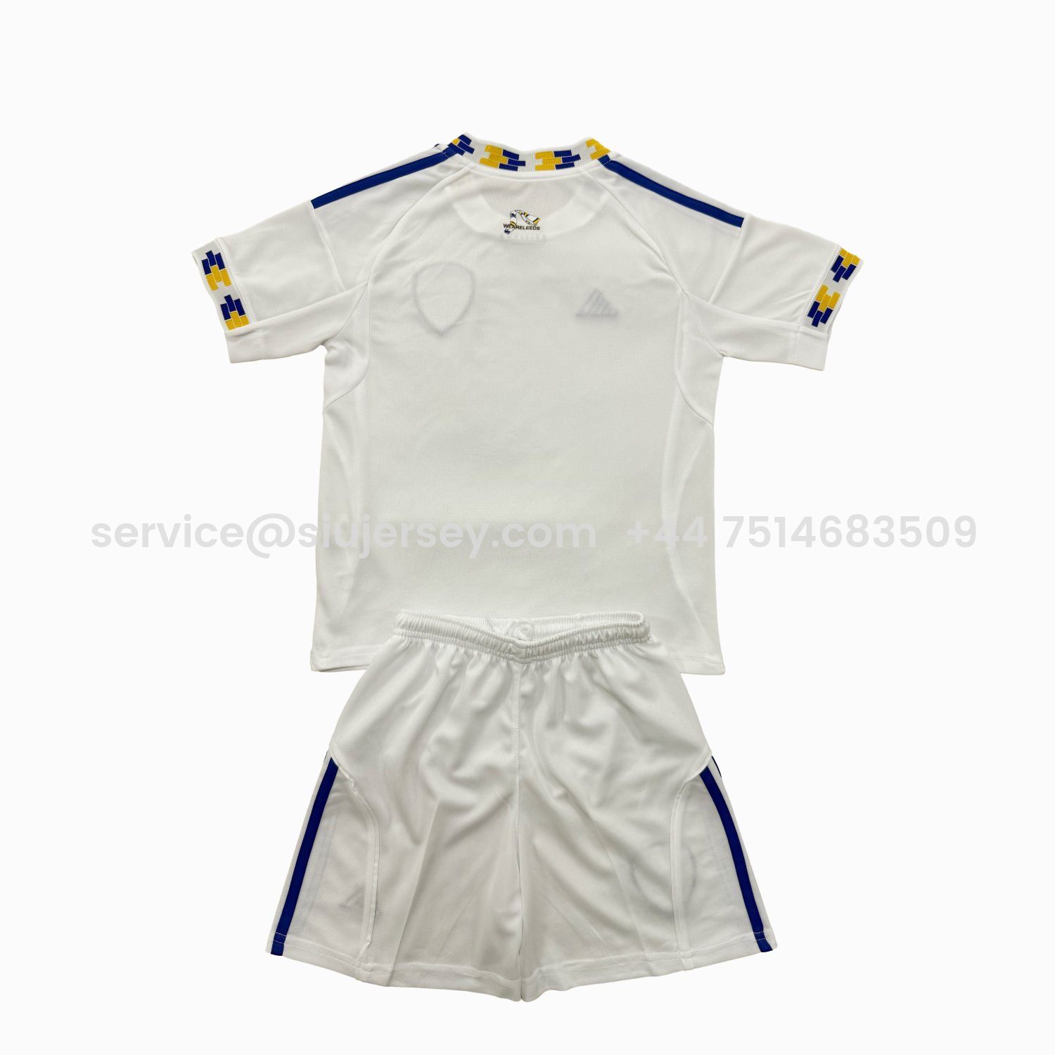 SIUjerseys-Leeds United 25-26 Home Men's Adult Jersey Set - Fans Version