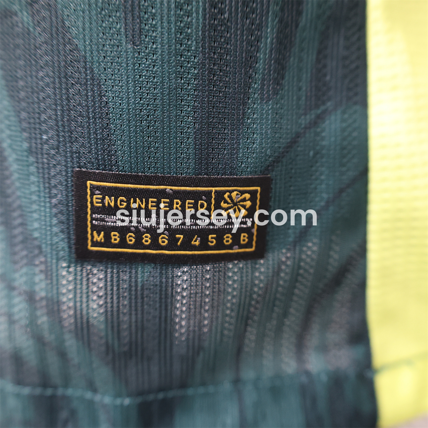 SIUjerseys-Barcelona 25-26 Green & Yellow Special Edition Jersey - Player Version
