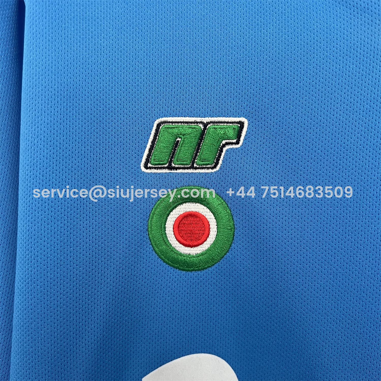 SIUjerseys-Retro Napoli 1987-88 Home Long Sleeves Jersey