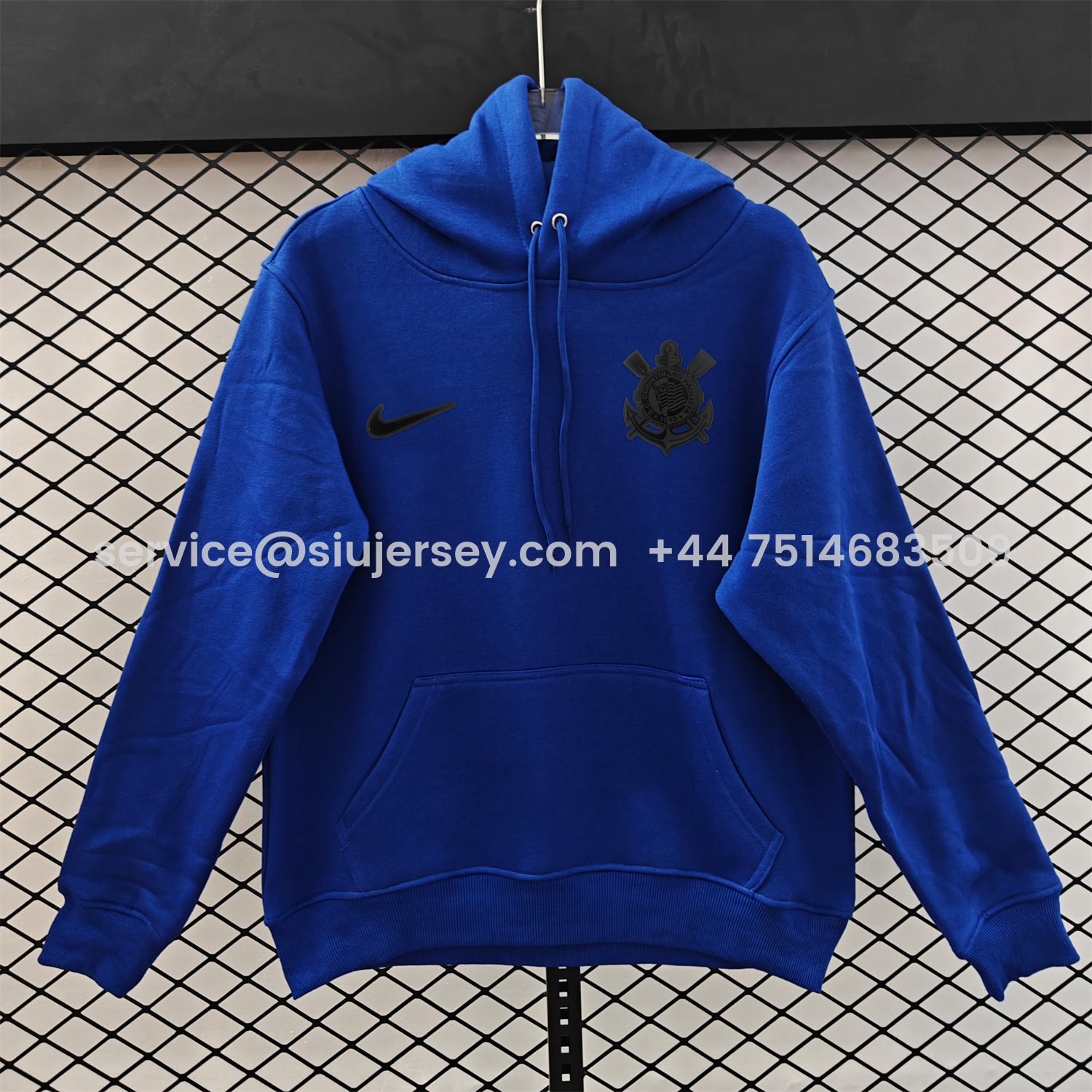 SIUjerseys-Corinthians 25-26 Originals Terrace Black Icon Unisex Pullover Hoodie