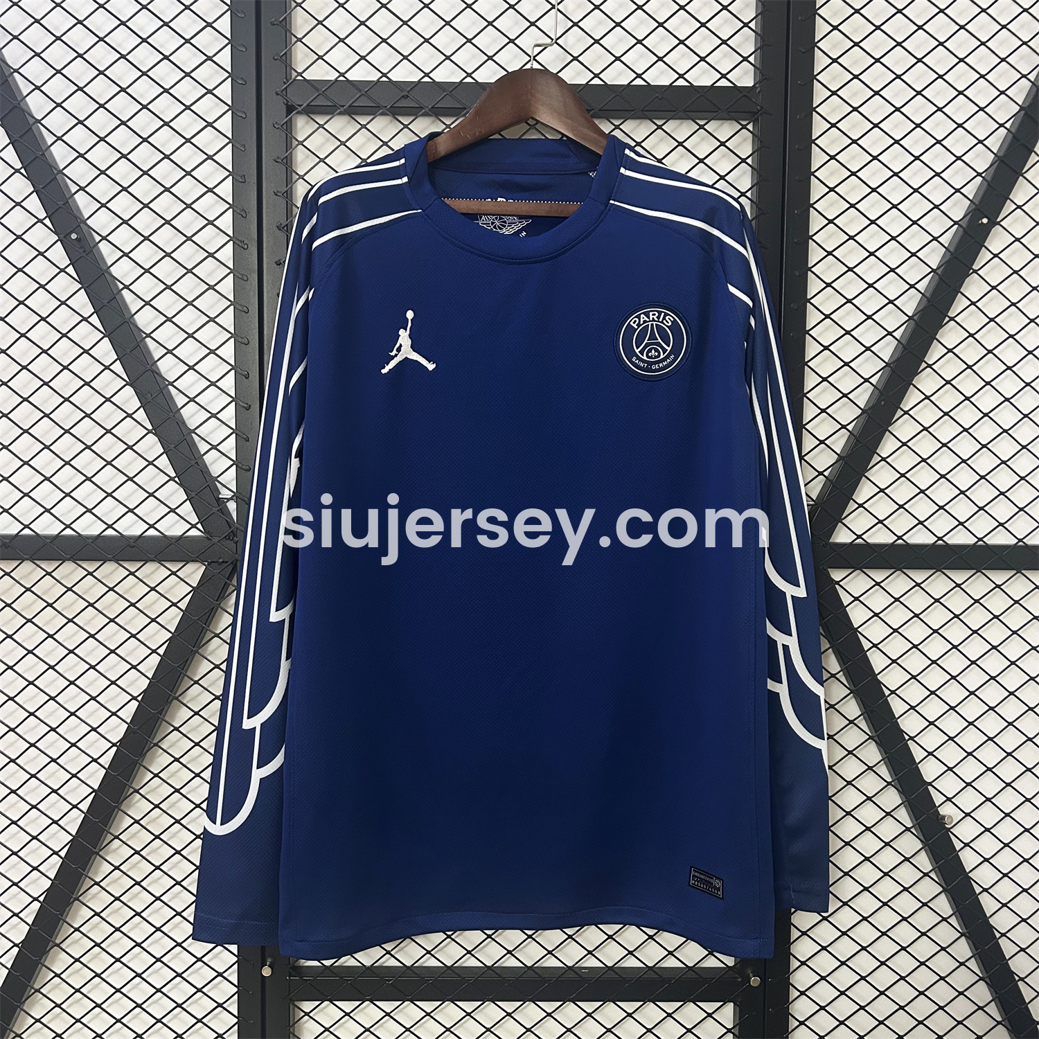 SIUjerseys-Paris Saint-Germain PSG 24-25 Fourth Unsponsored Long Sleeves Jersey - Fans Version