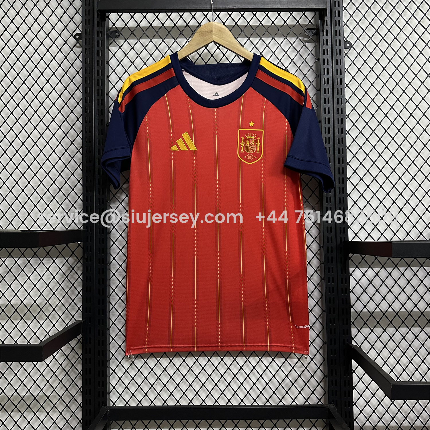 SIUjerseys-Spain 2026 Home Red Jersey - Fans Version