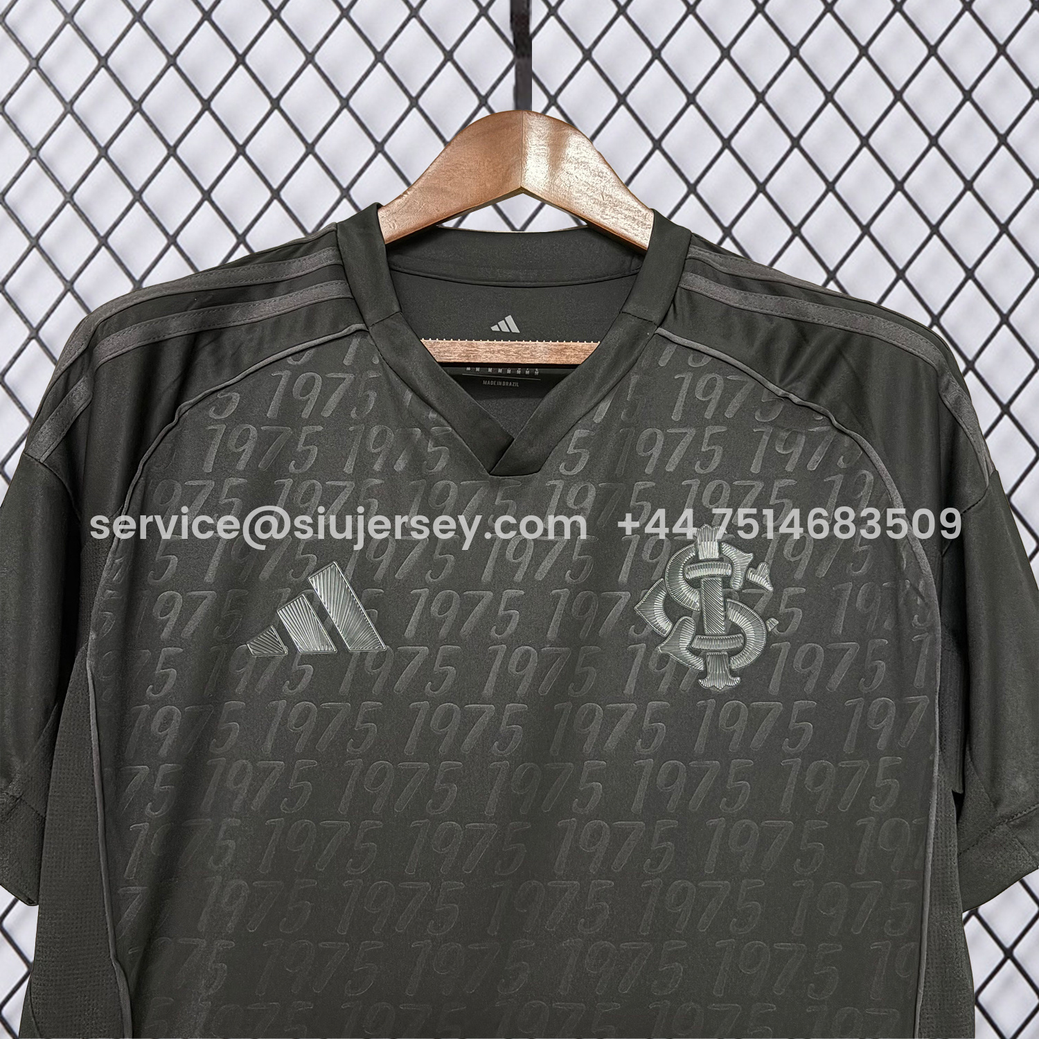 SIUjerseys-SC Internacional 25-26 Black Unsponsored Special Jersey - Fans Version
