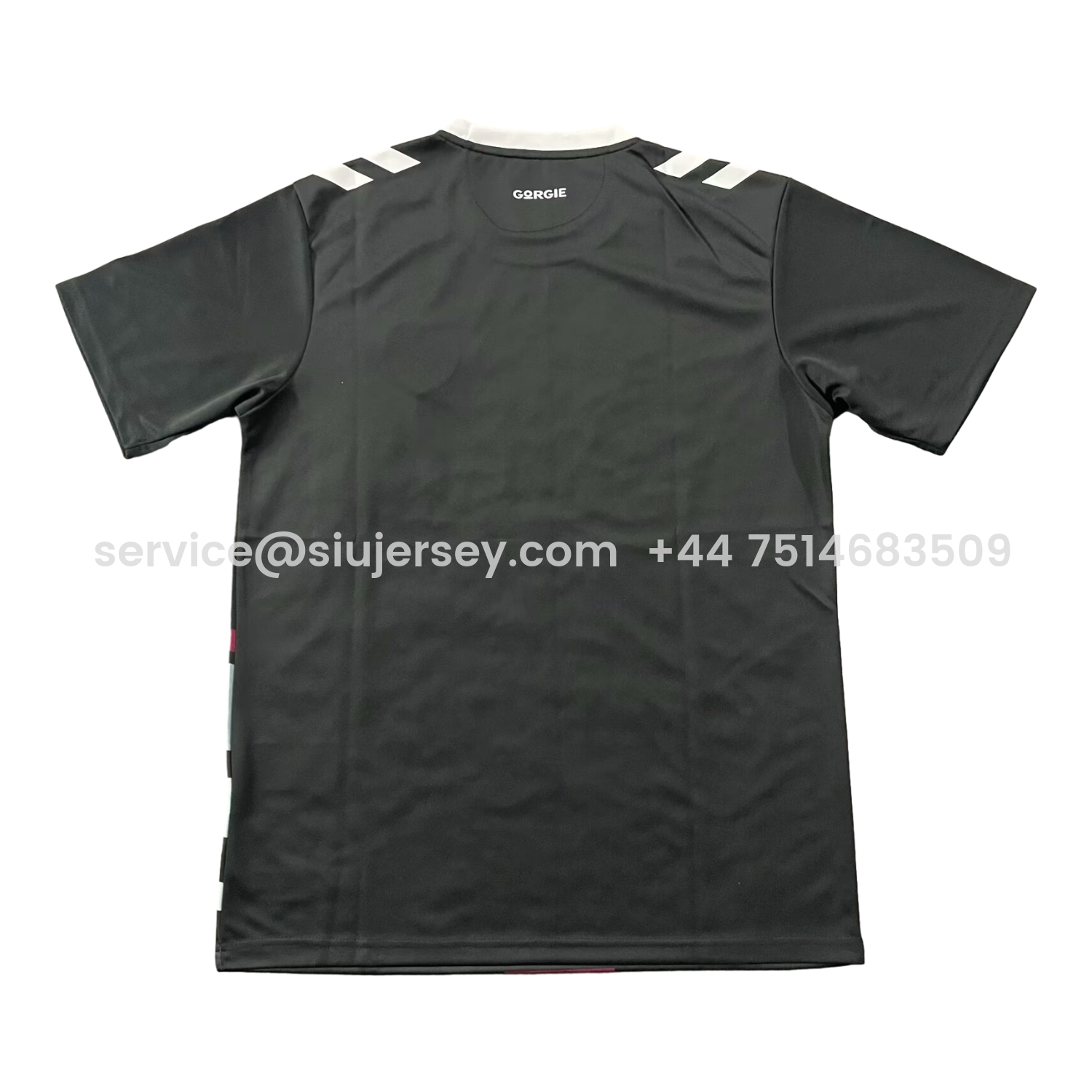 SIUjerseys-Hearts Heart of Midlothian 25-26 Black Goalkeeper Jersey - Fans Version