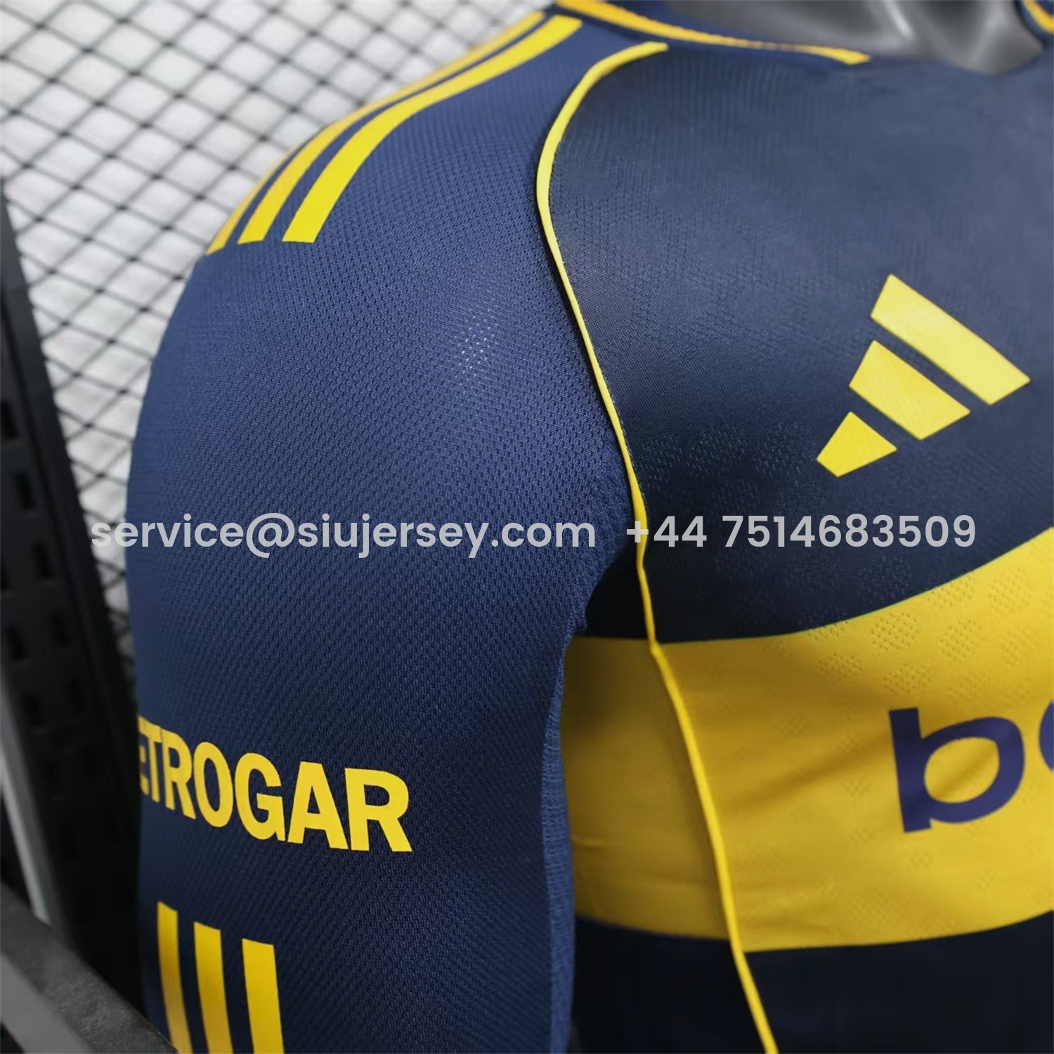 SIUjerseys-Boca Juniors 25-26 Home Long Sleeves Jersey - Player Version