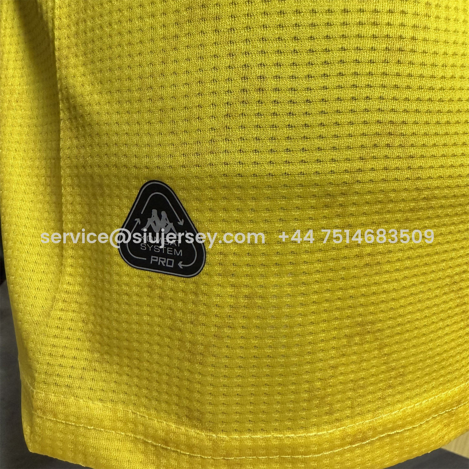 SIUjerseys-JS Kabylie 25-26 Home Yellow And Green Jersey - Player Version