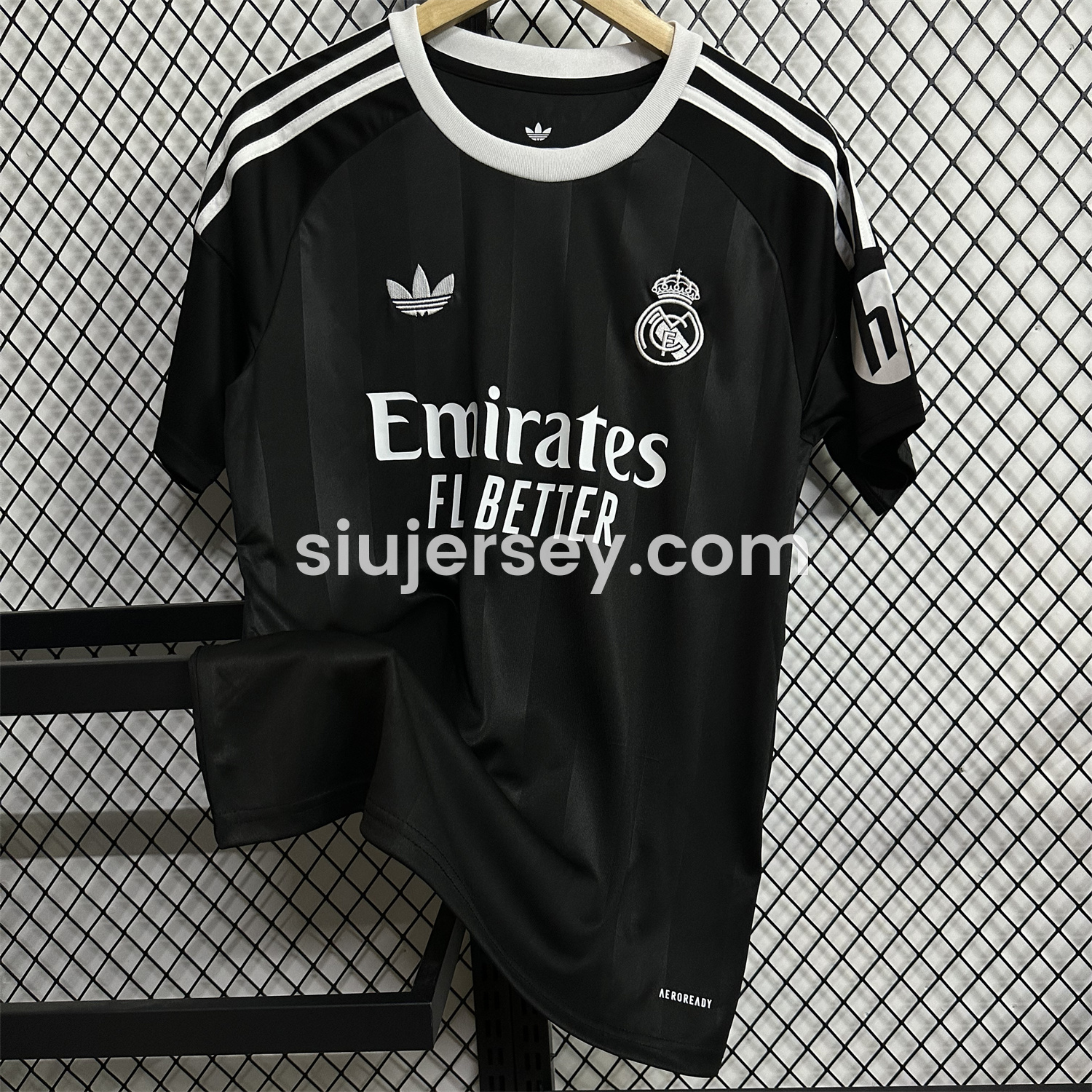 SIUjerseys-Real Madrid 25-26 Black Terrace Goalkeeper Jersey - Fans Version
